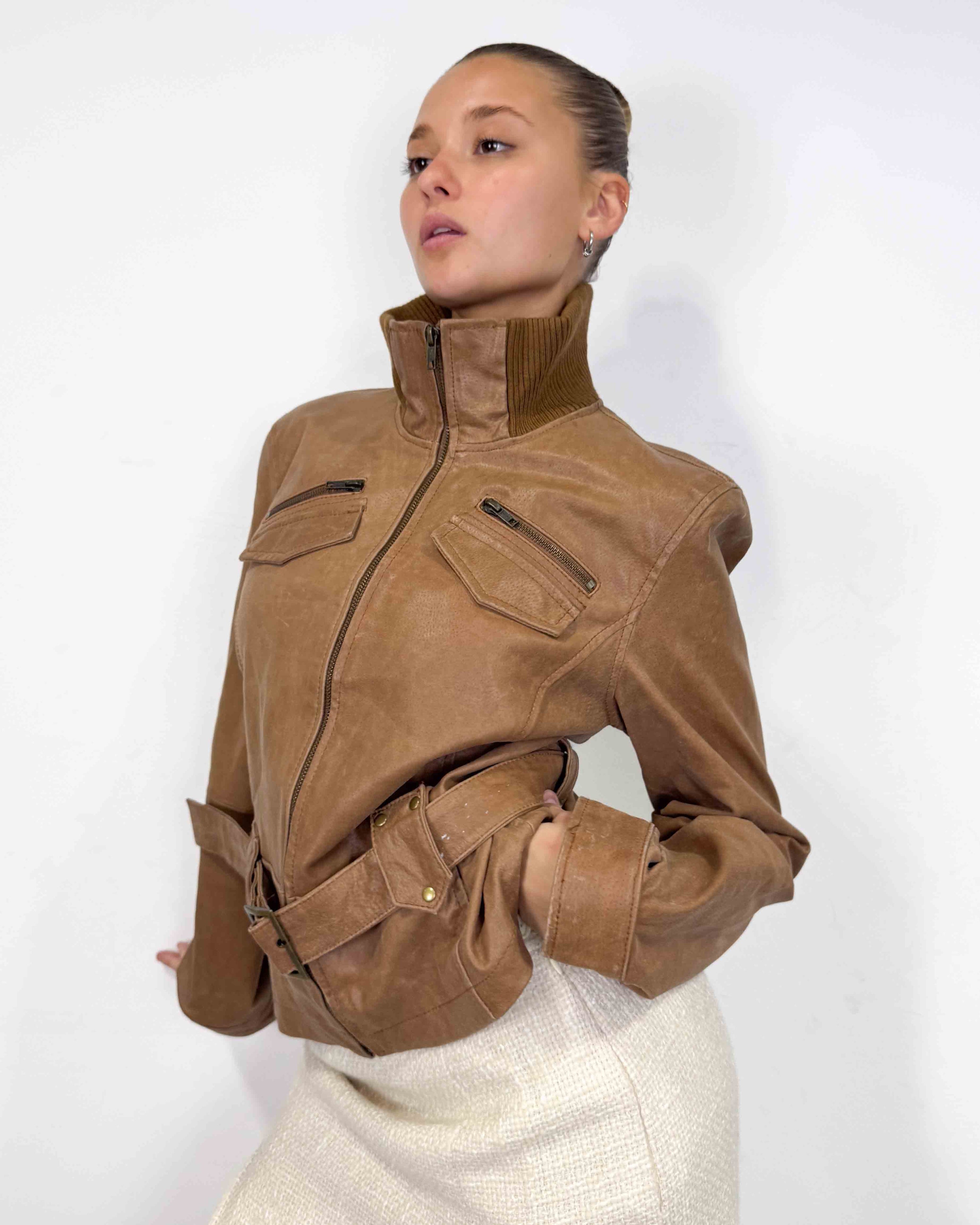 The vivienne leather jacket