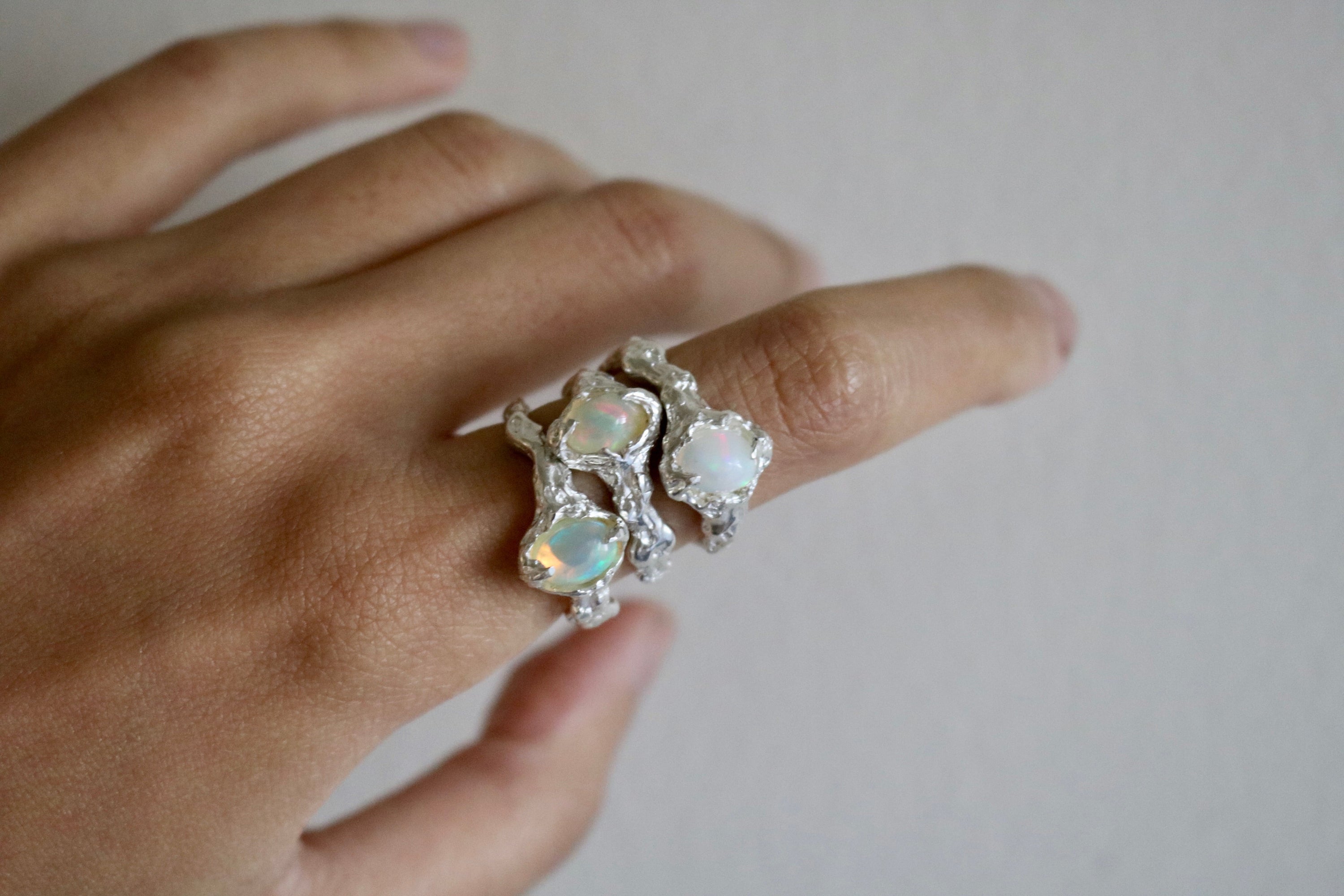 Nymph ring - silver