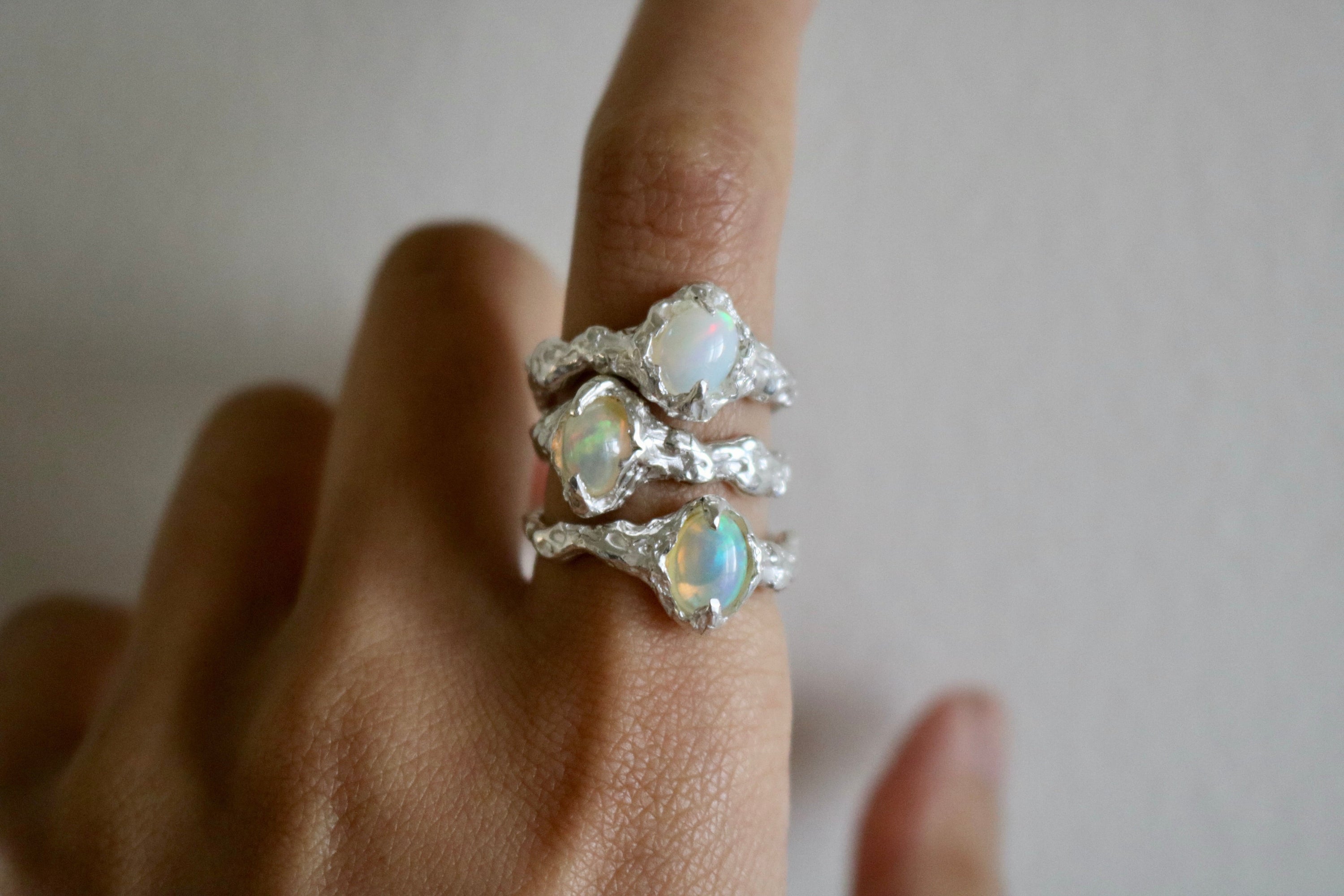 Nymph ring - silver