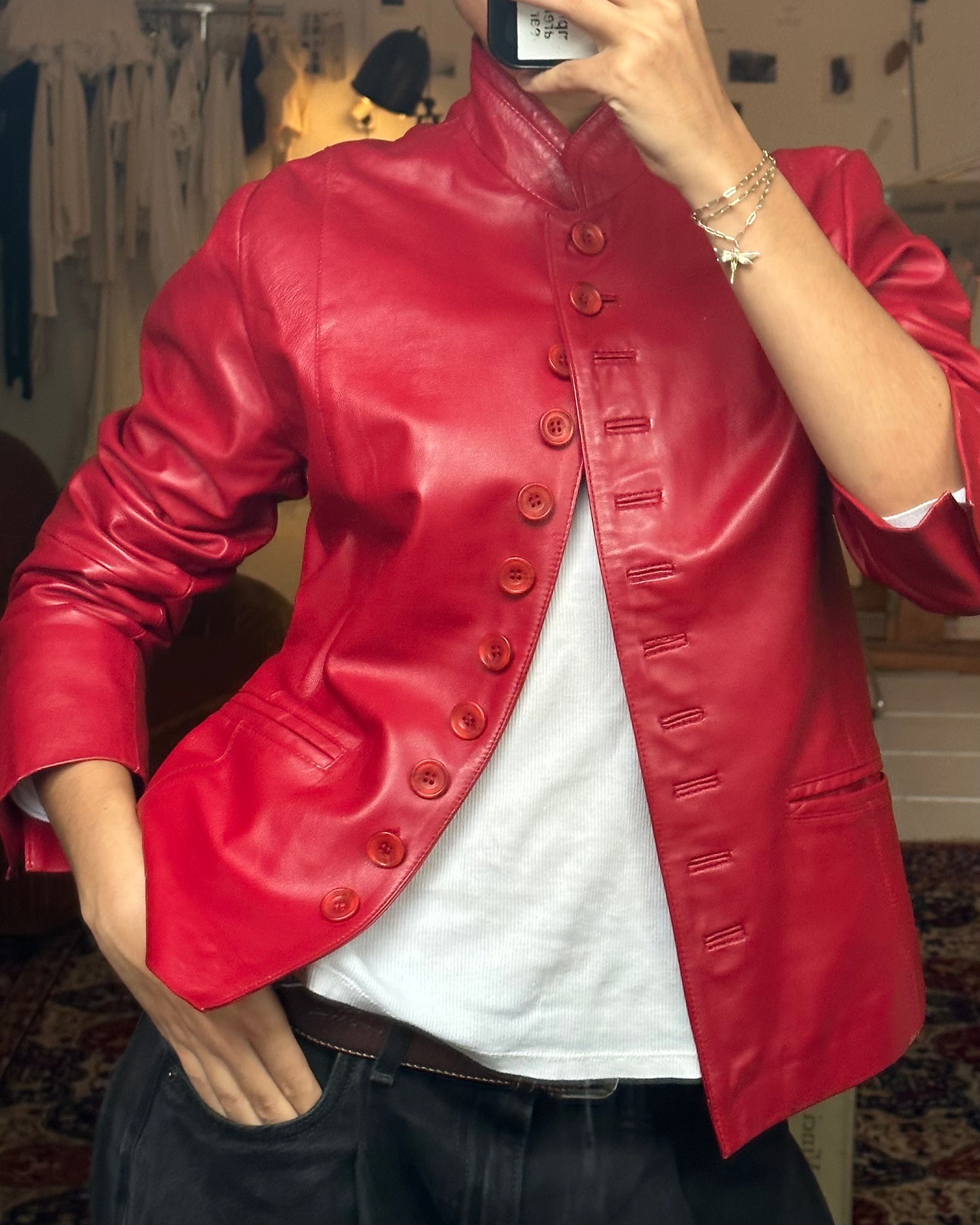 The florencia leather jacket