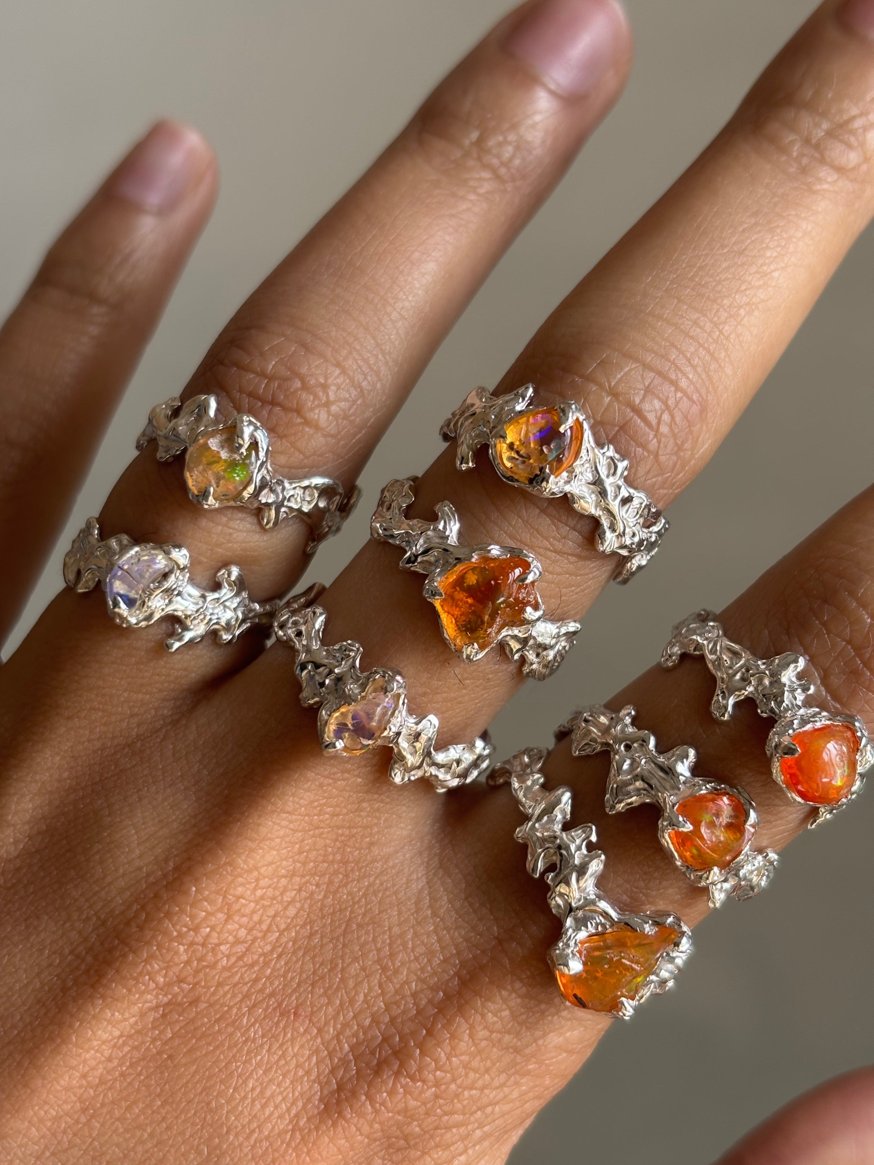 Ember ring - size m 1/2