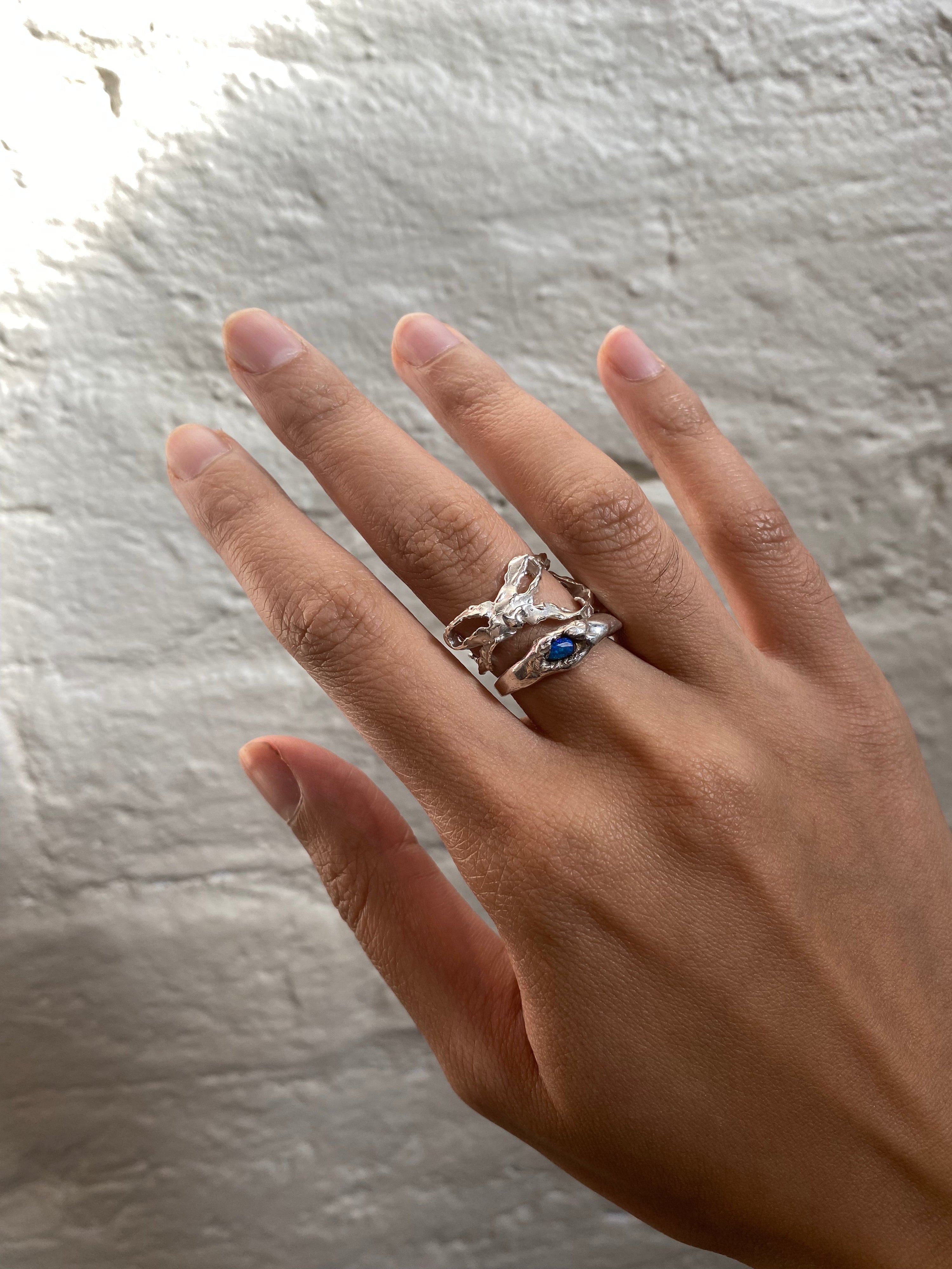 Burnt bow ring