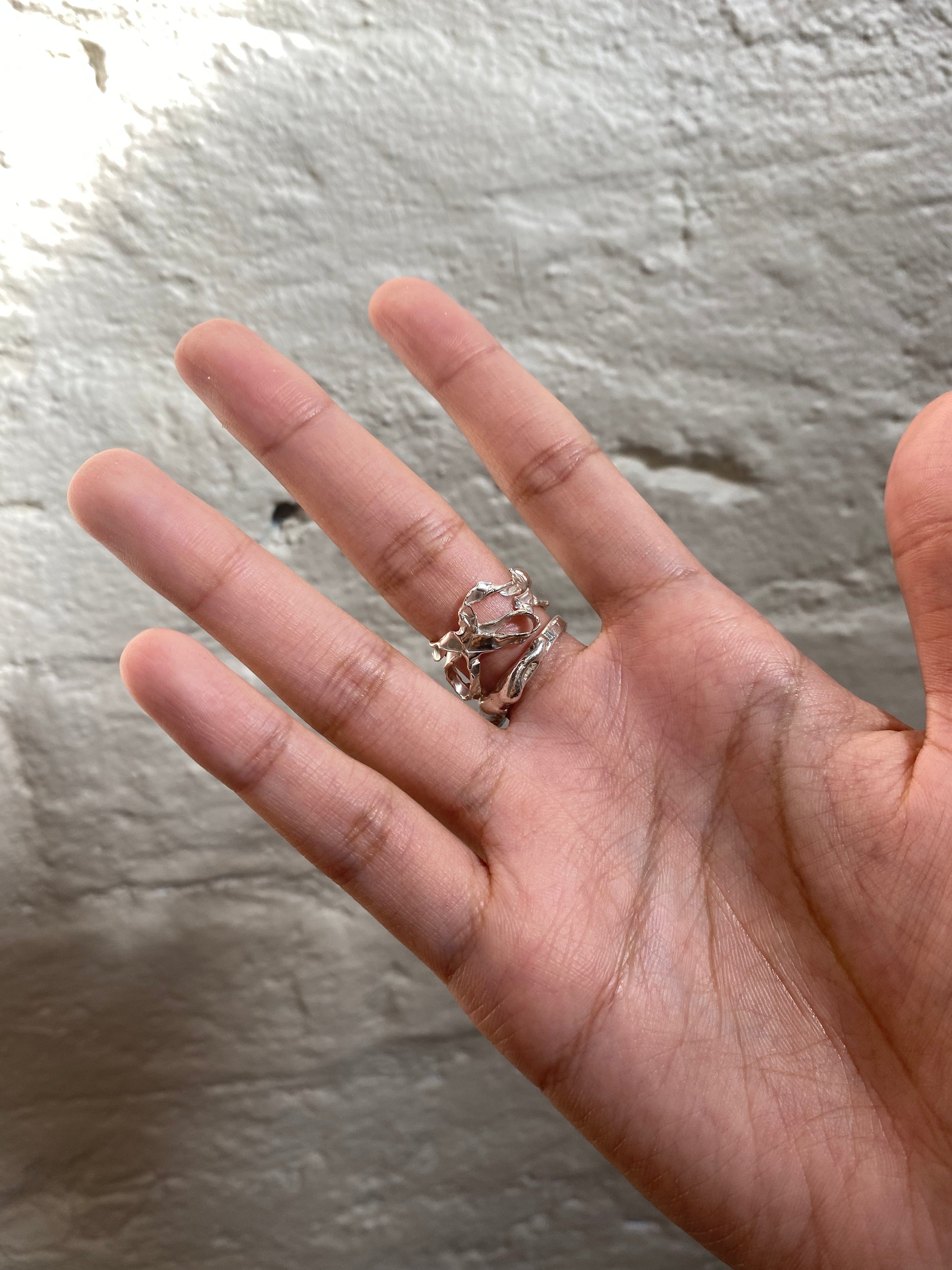 Burnt bow ring