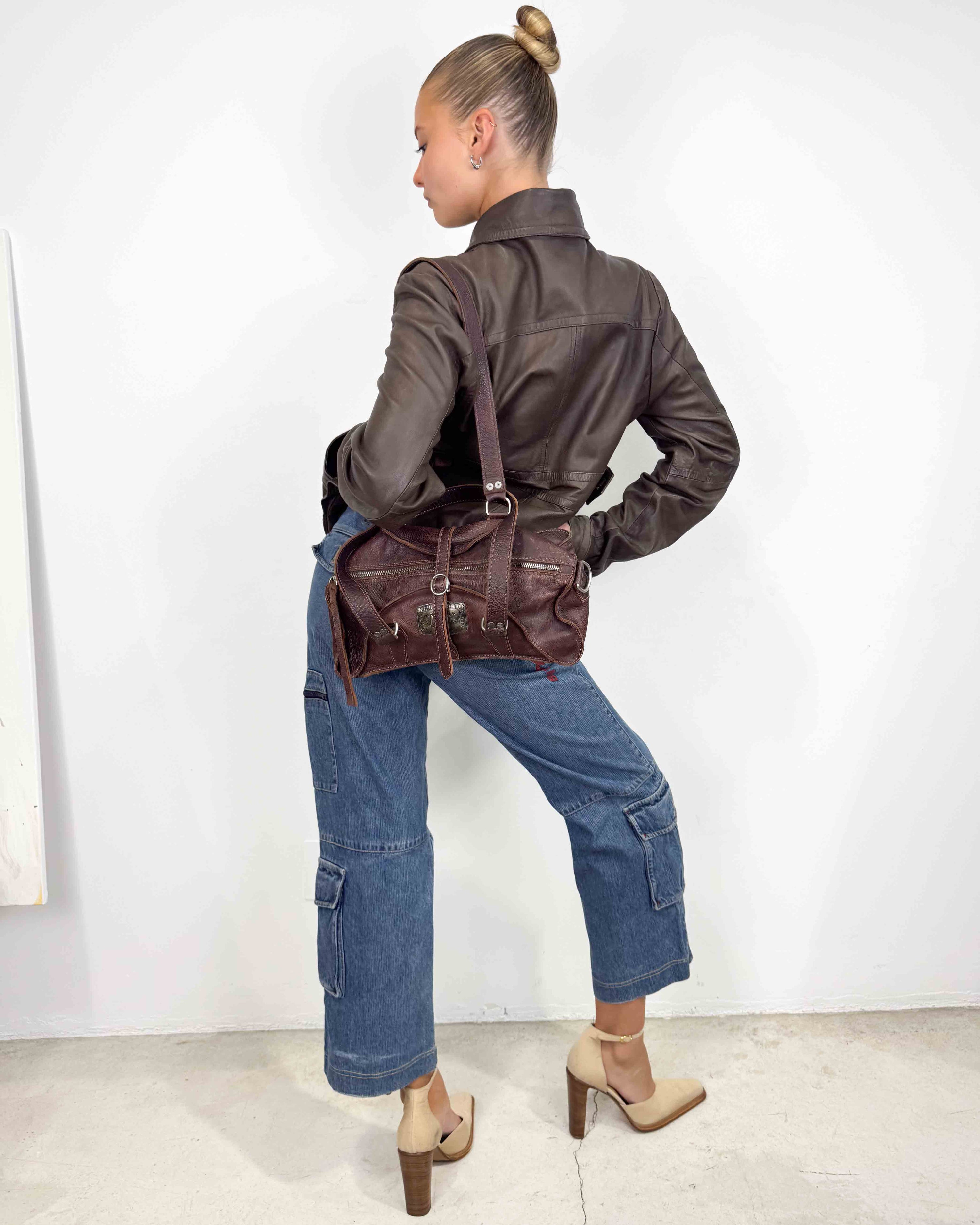 The lidia leather jacket
