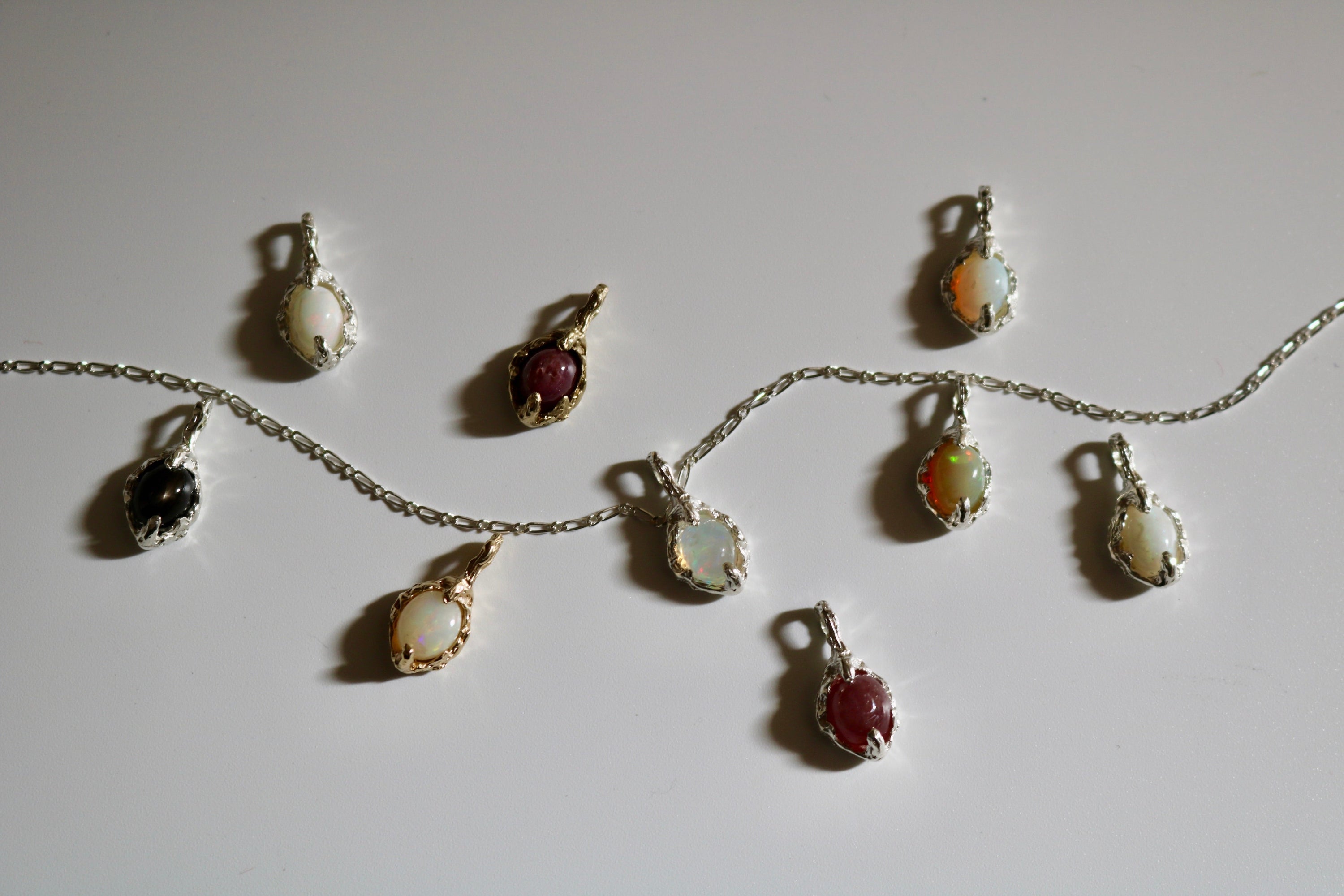 Nymph pendant - brass