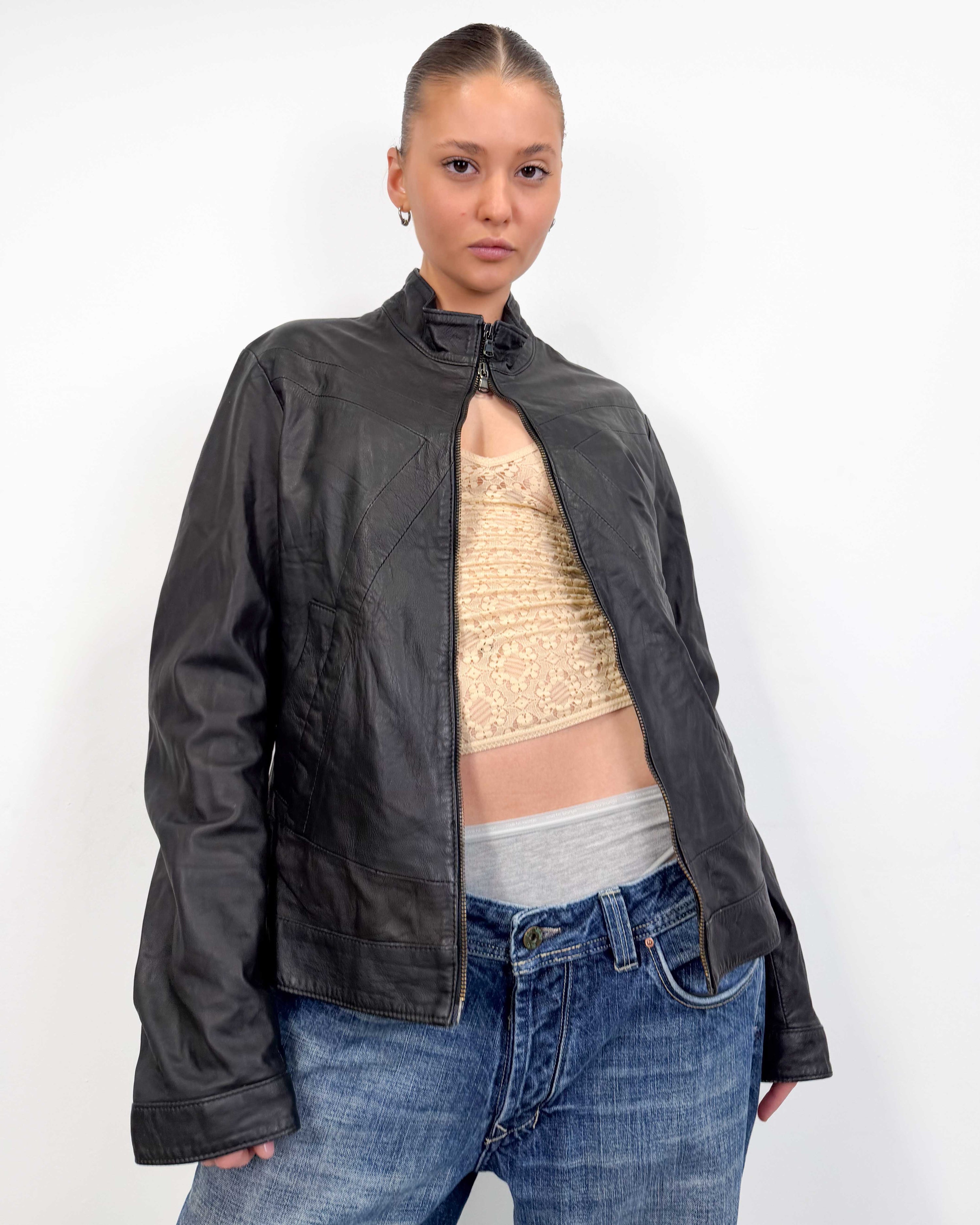The molly leather jacket