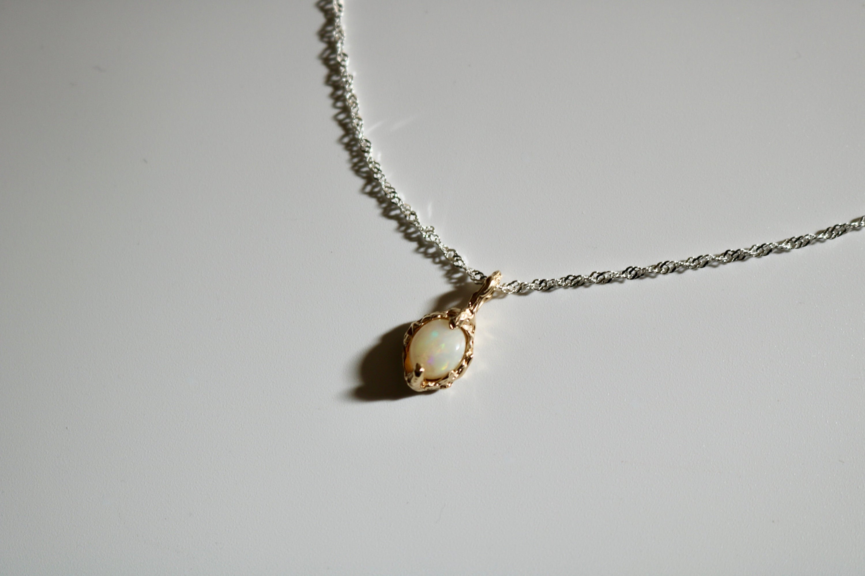 Nymph pendant - gold