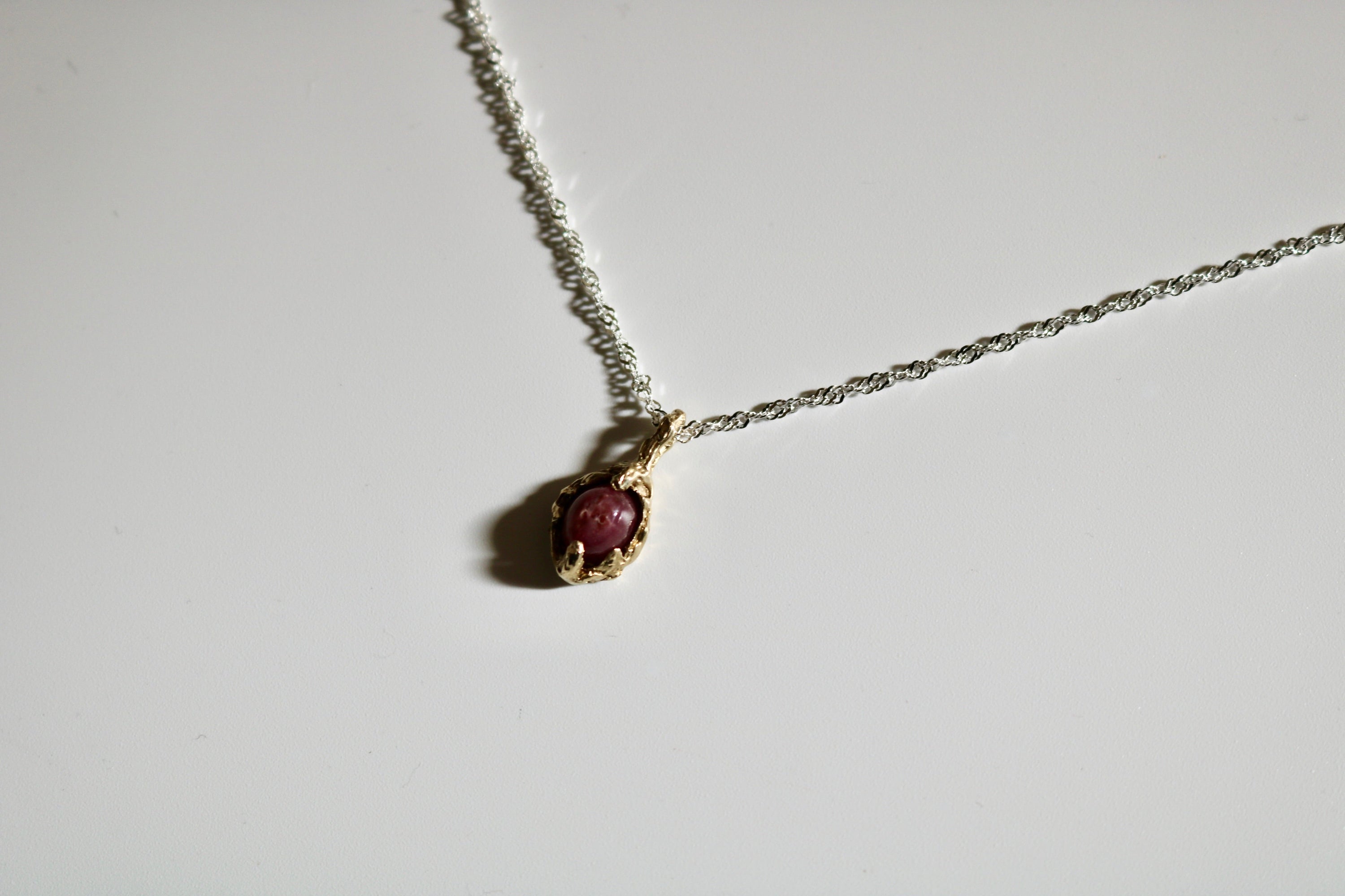 Nymph pendant - brass