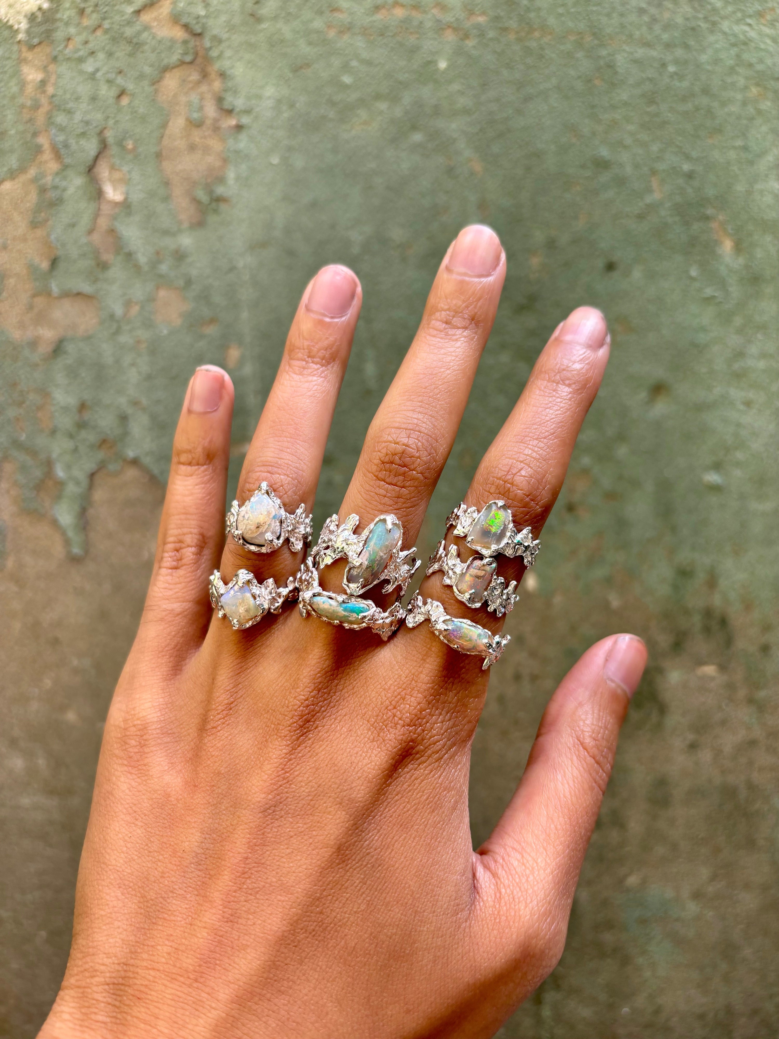 Serene ring - gold size l