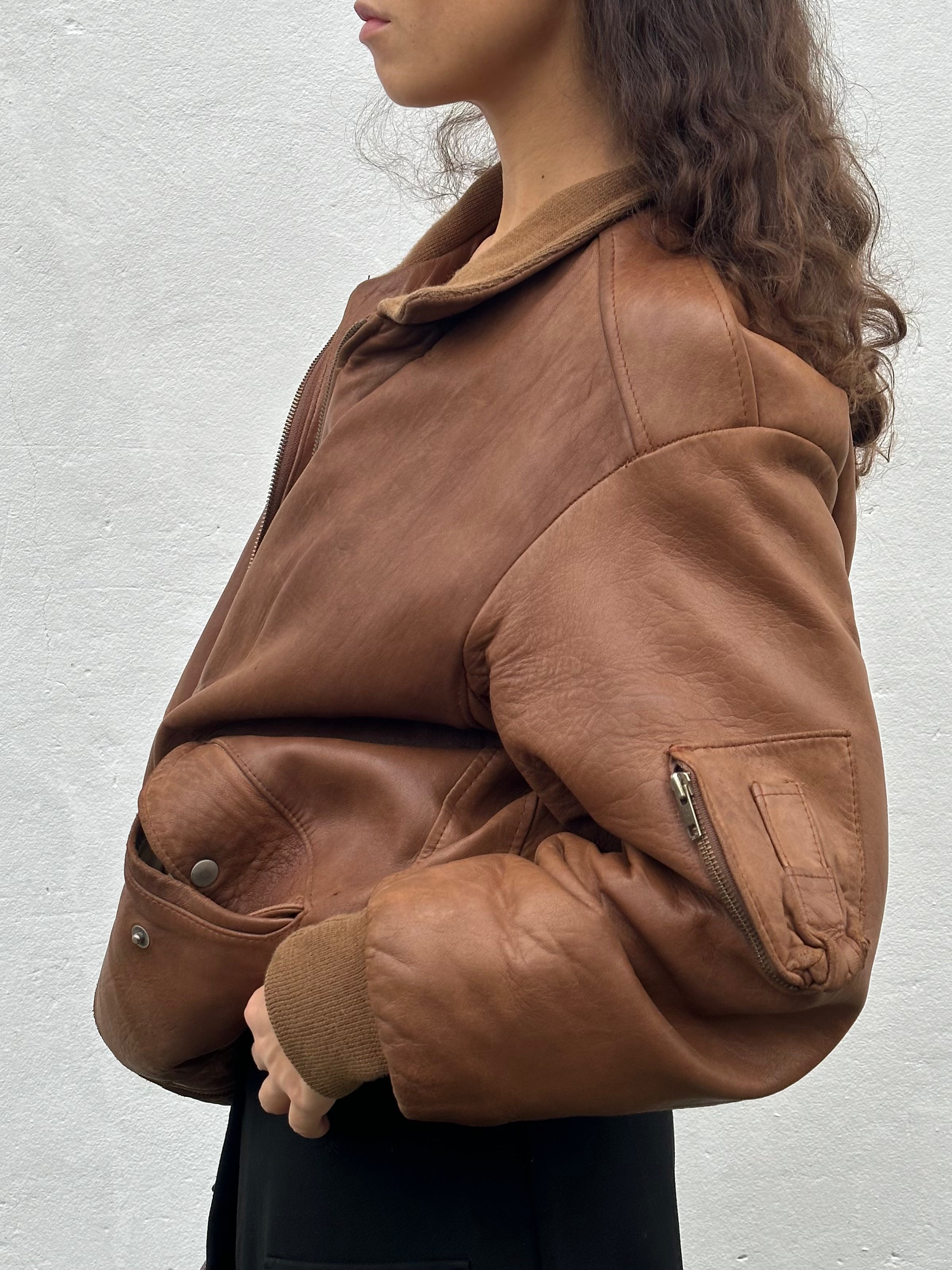 The genevive leather jacket