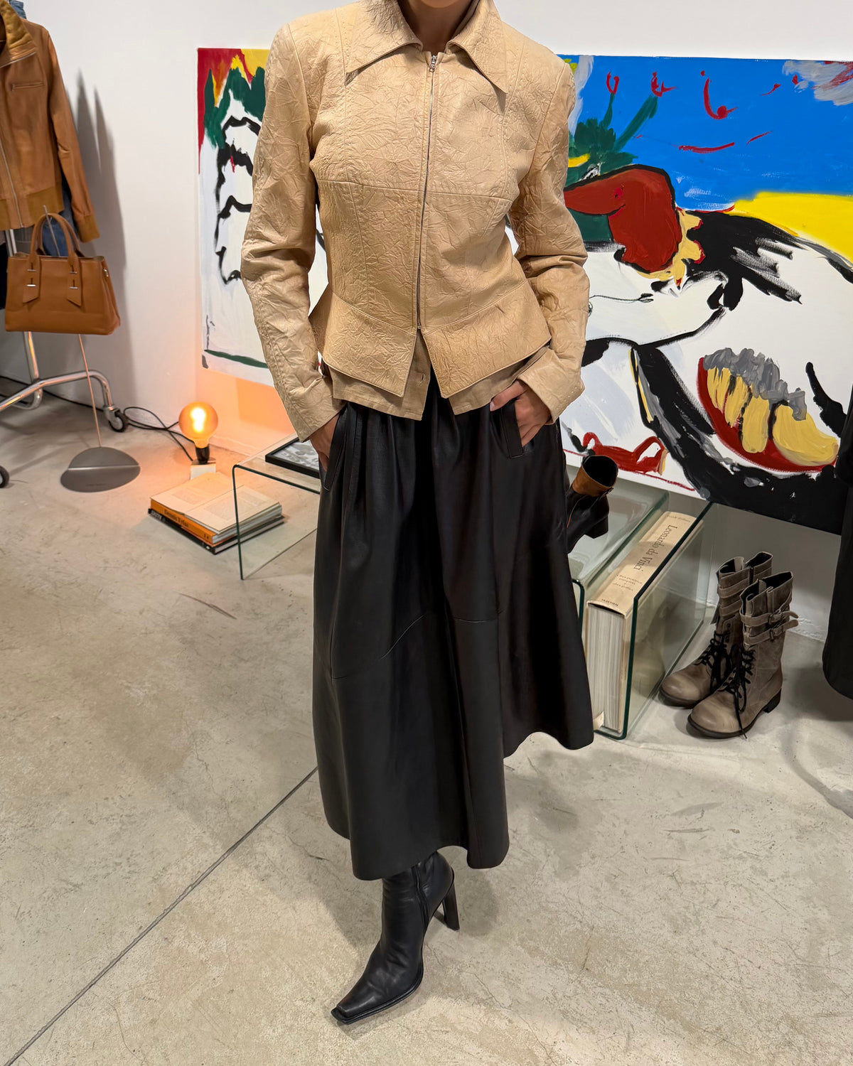 The kelly leather jacket