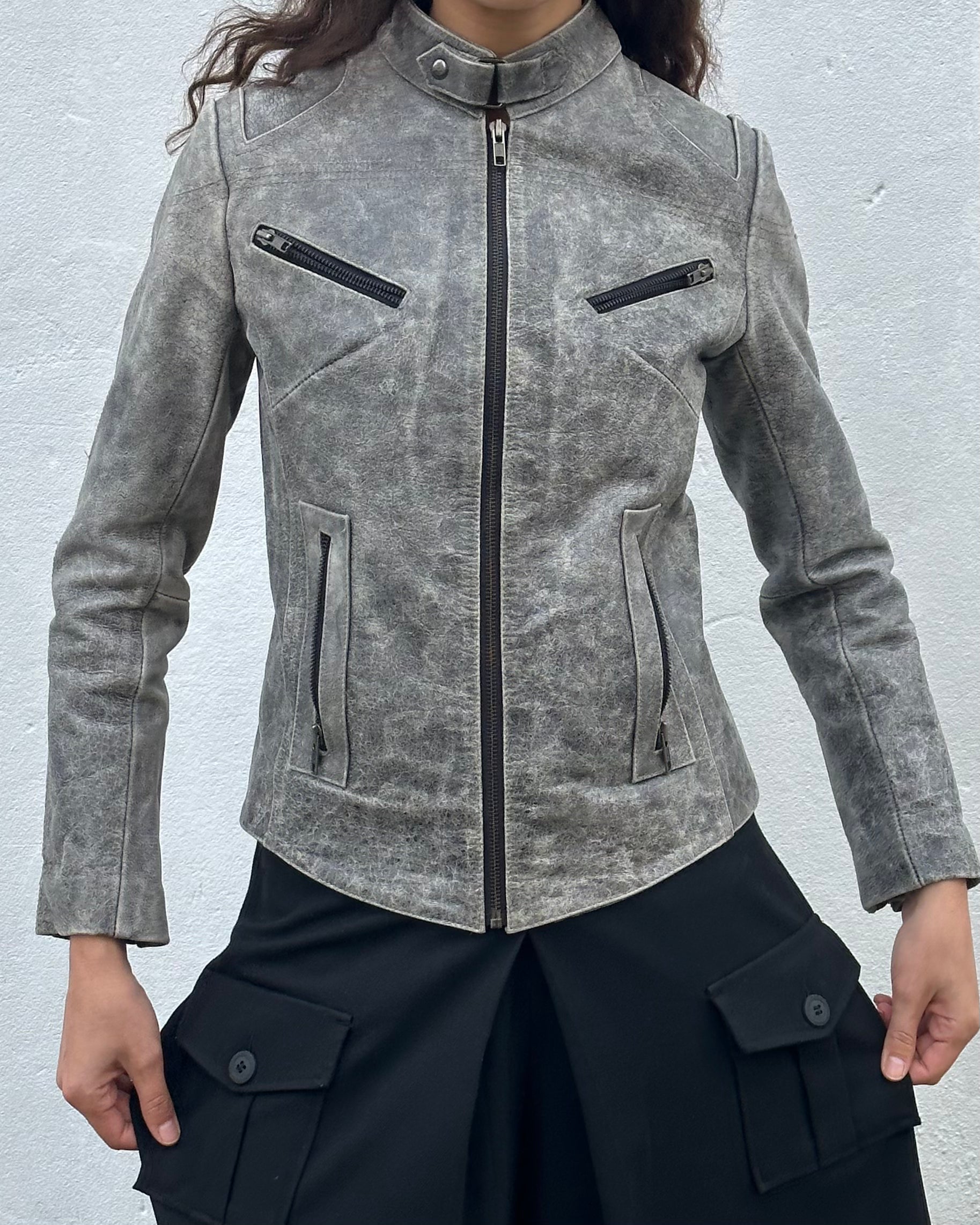 The olivia leather jacket