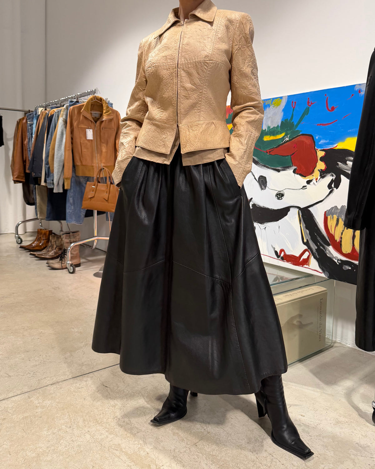 The kelly leather jacket