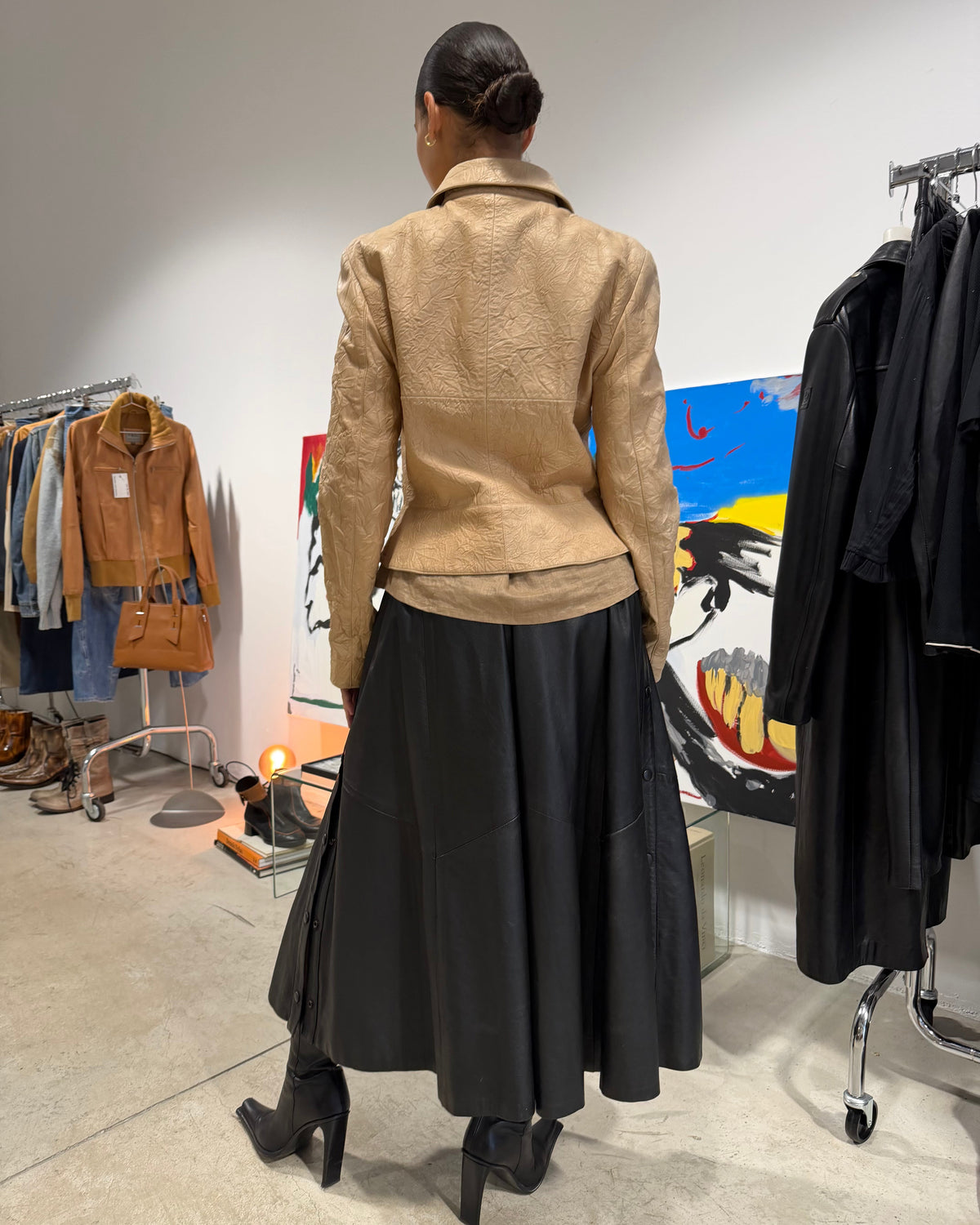 The kelly leather jacket