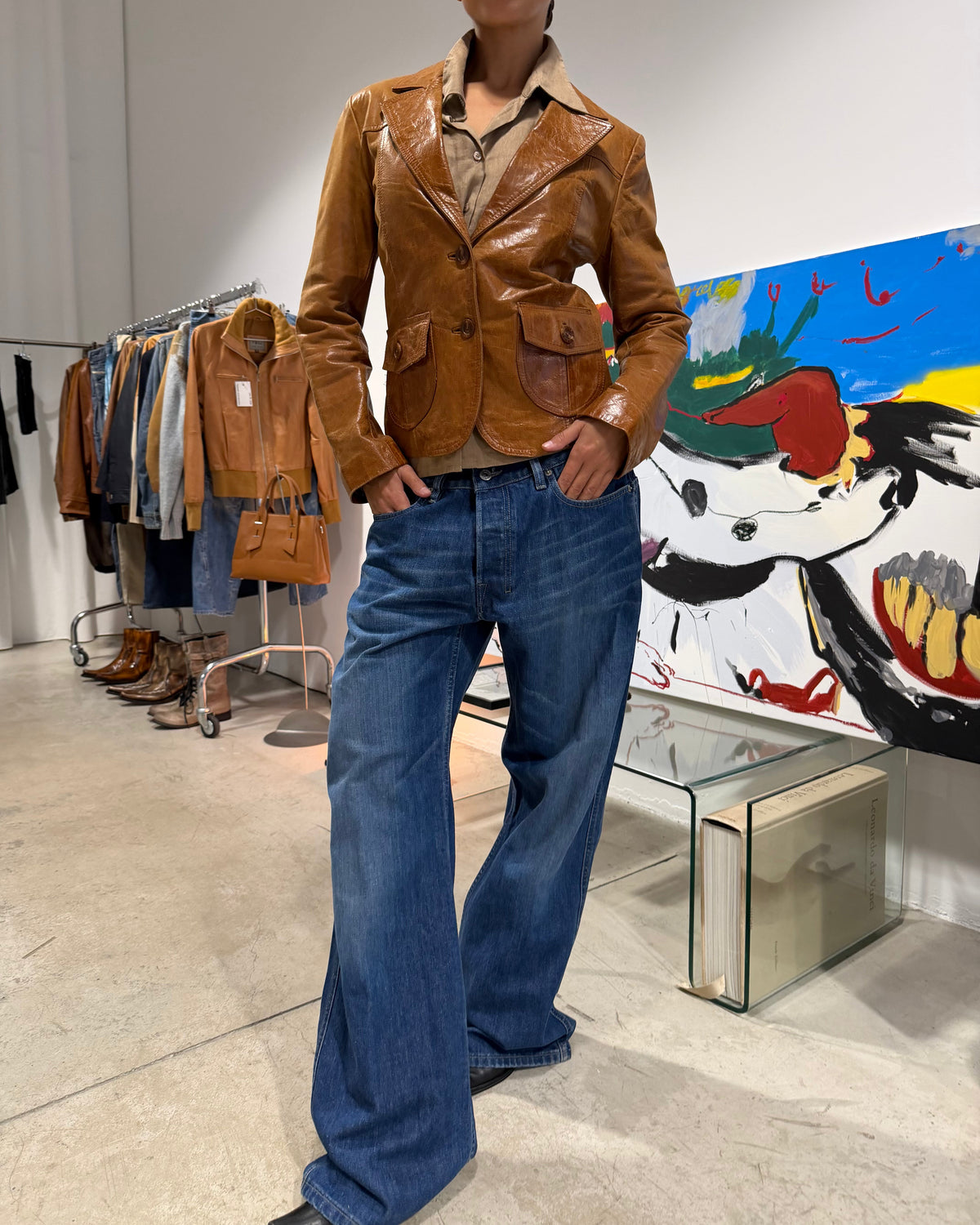 The leto leather jacket