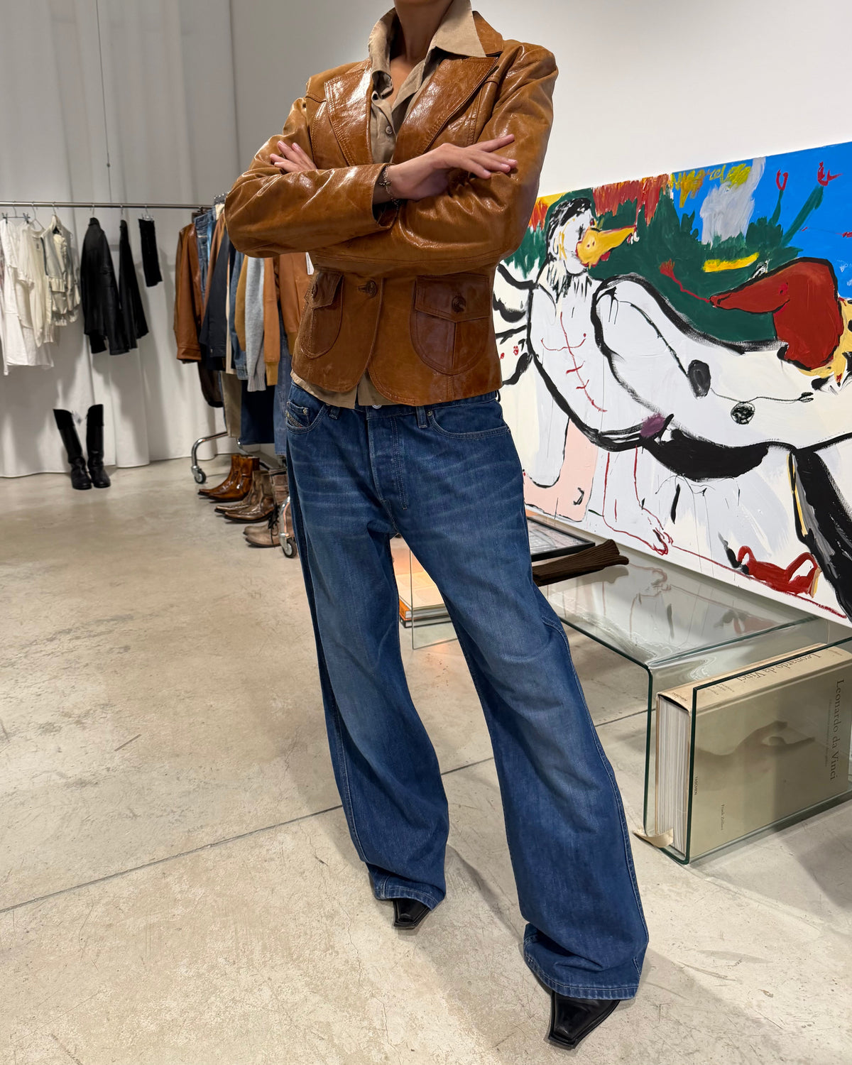 The leto leather jacket