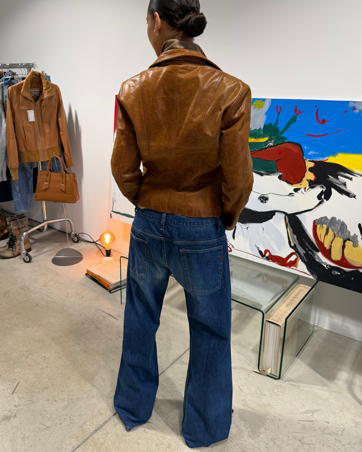 The leto leather jacket