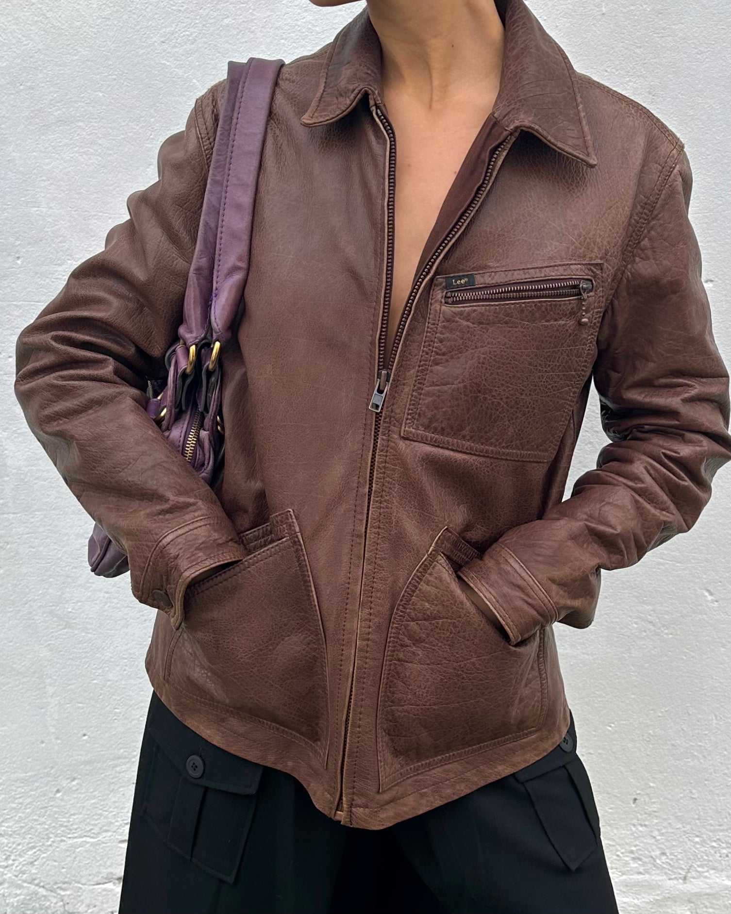 The sol leather jacket