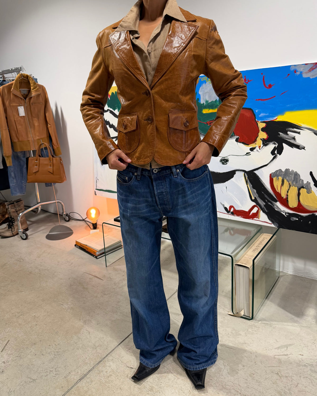 The leto leather jacket