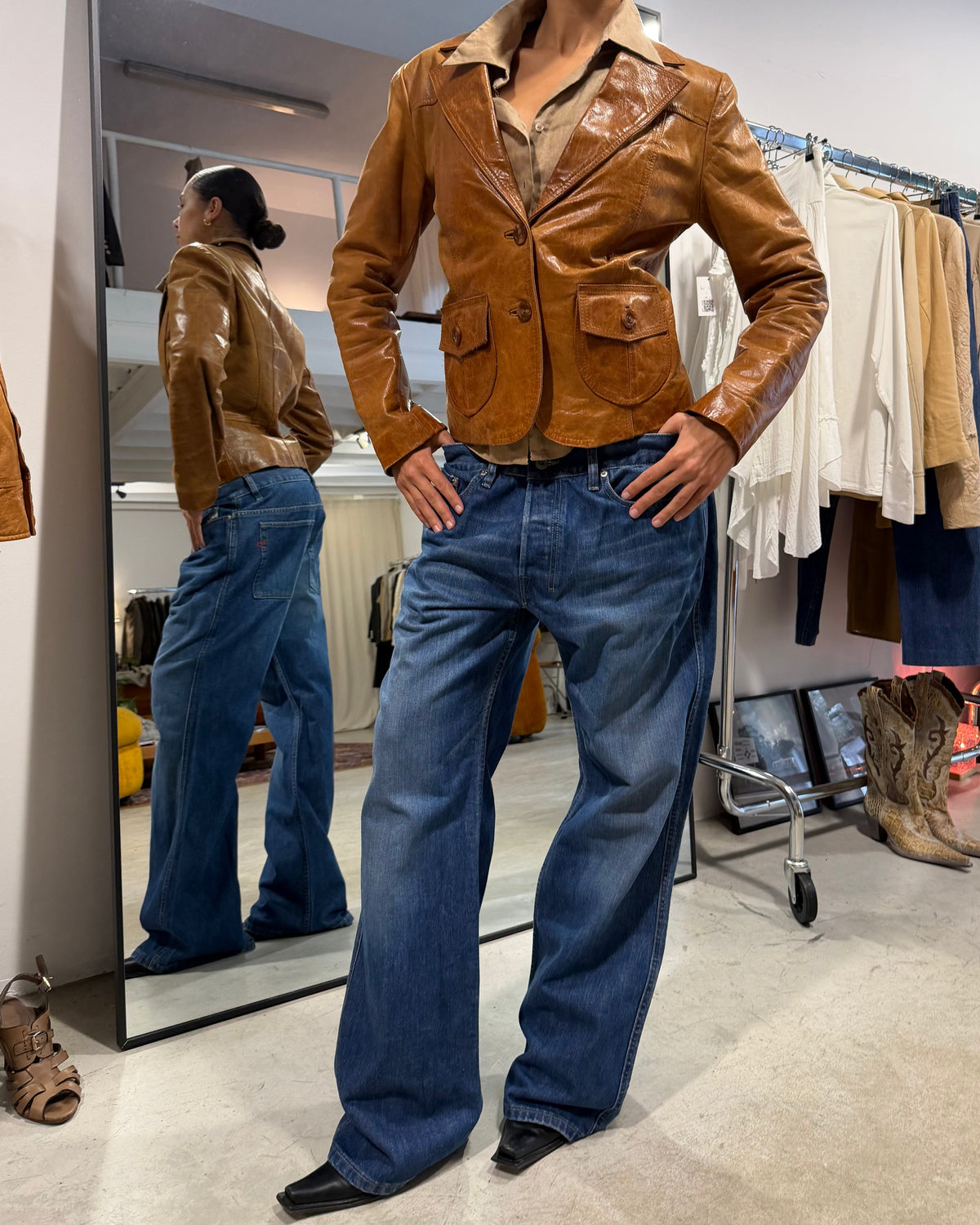 The leto leather jacket