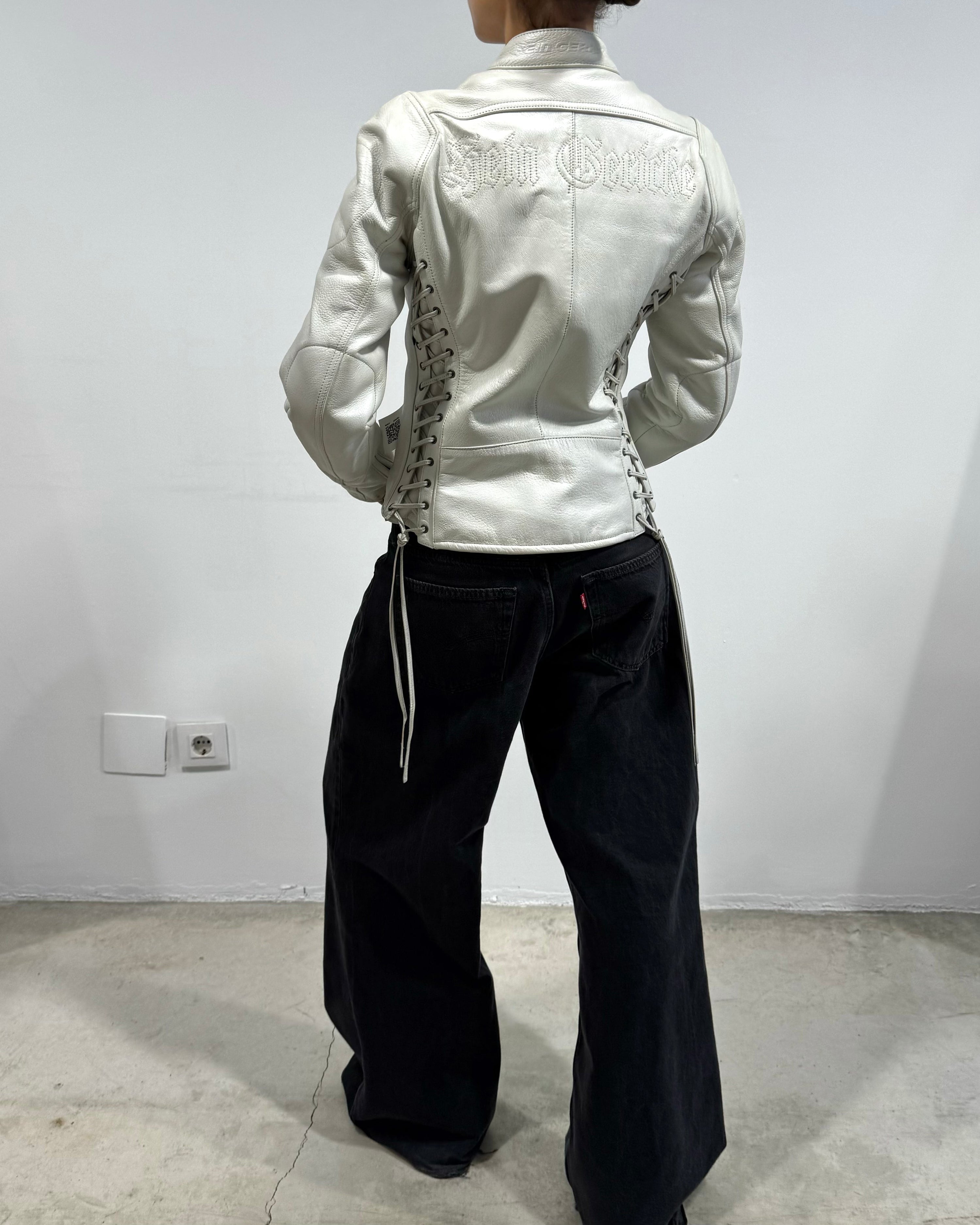 The irina leather jacket