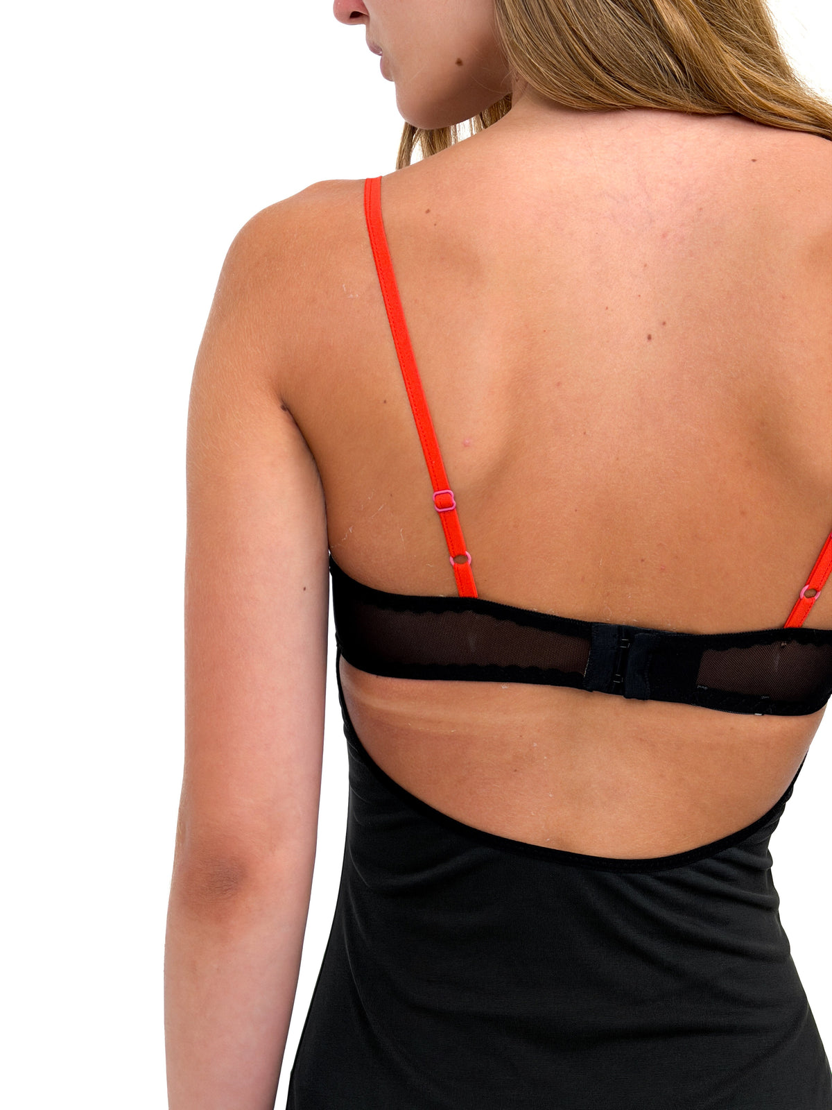 Underwire bra dress black