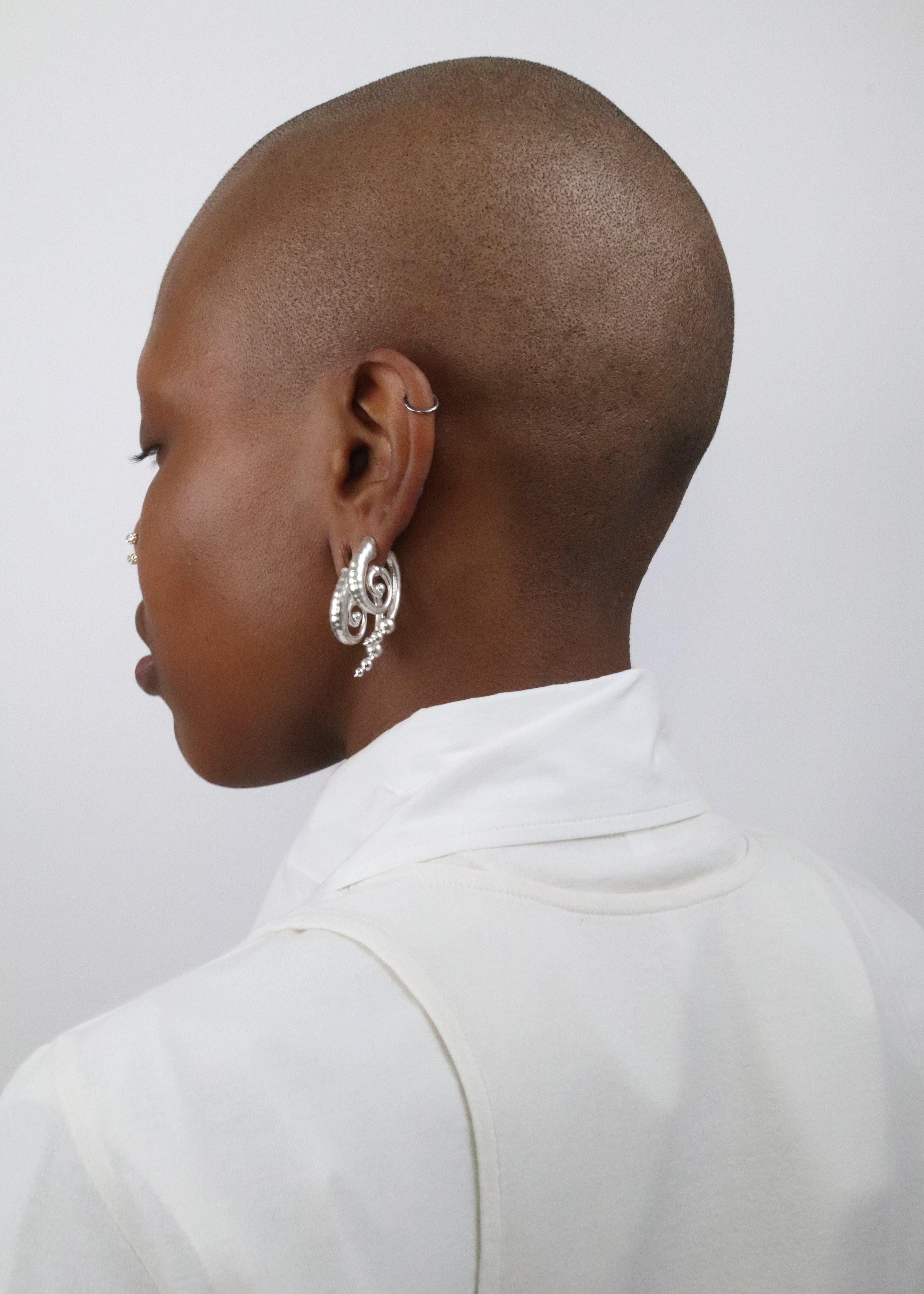Ammonite earpiece