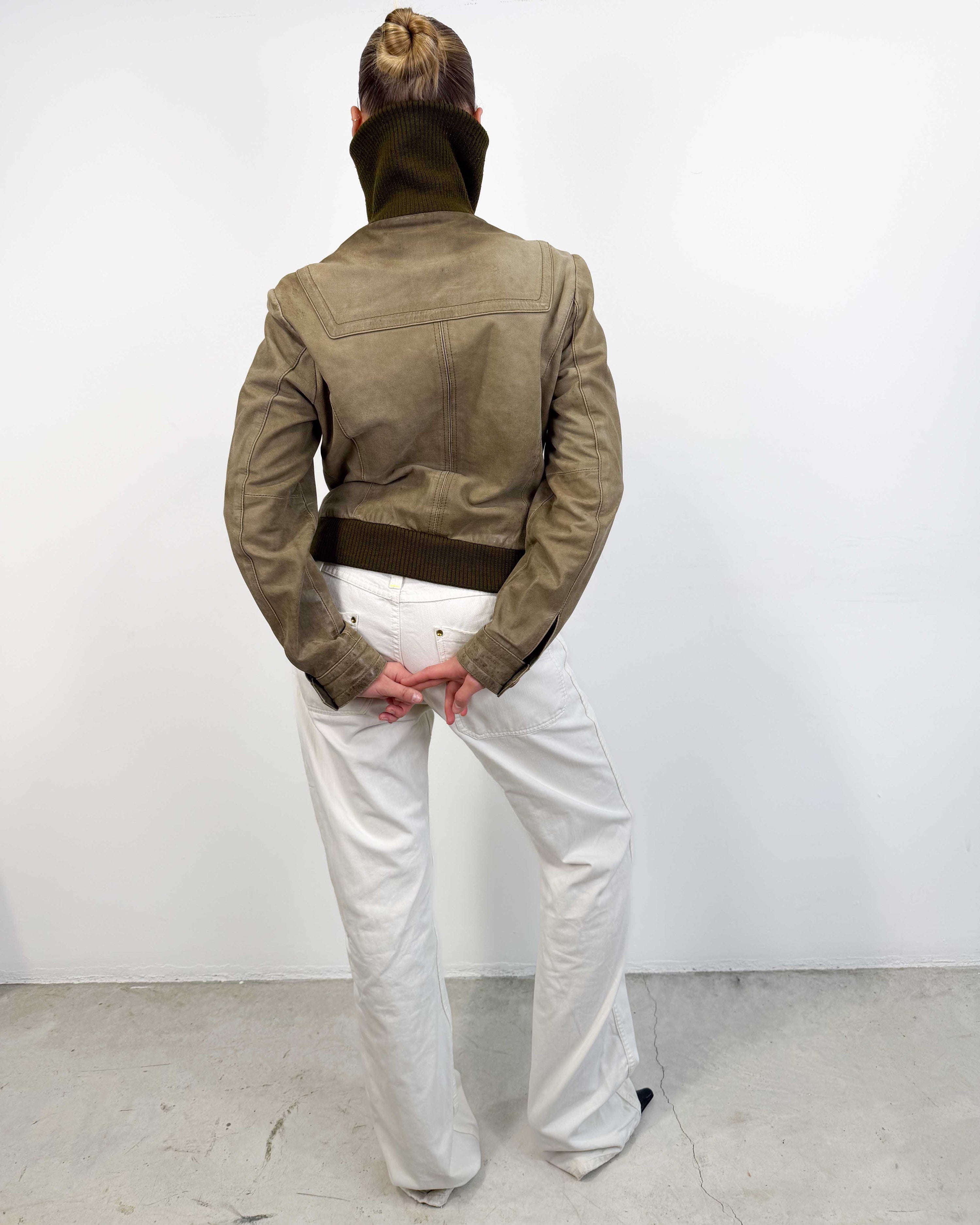 The allegra leather jacket