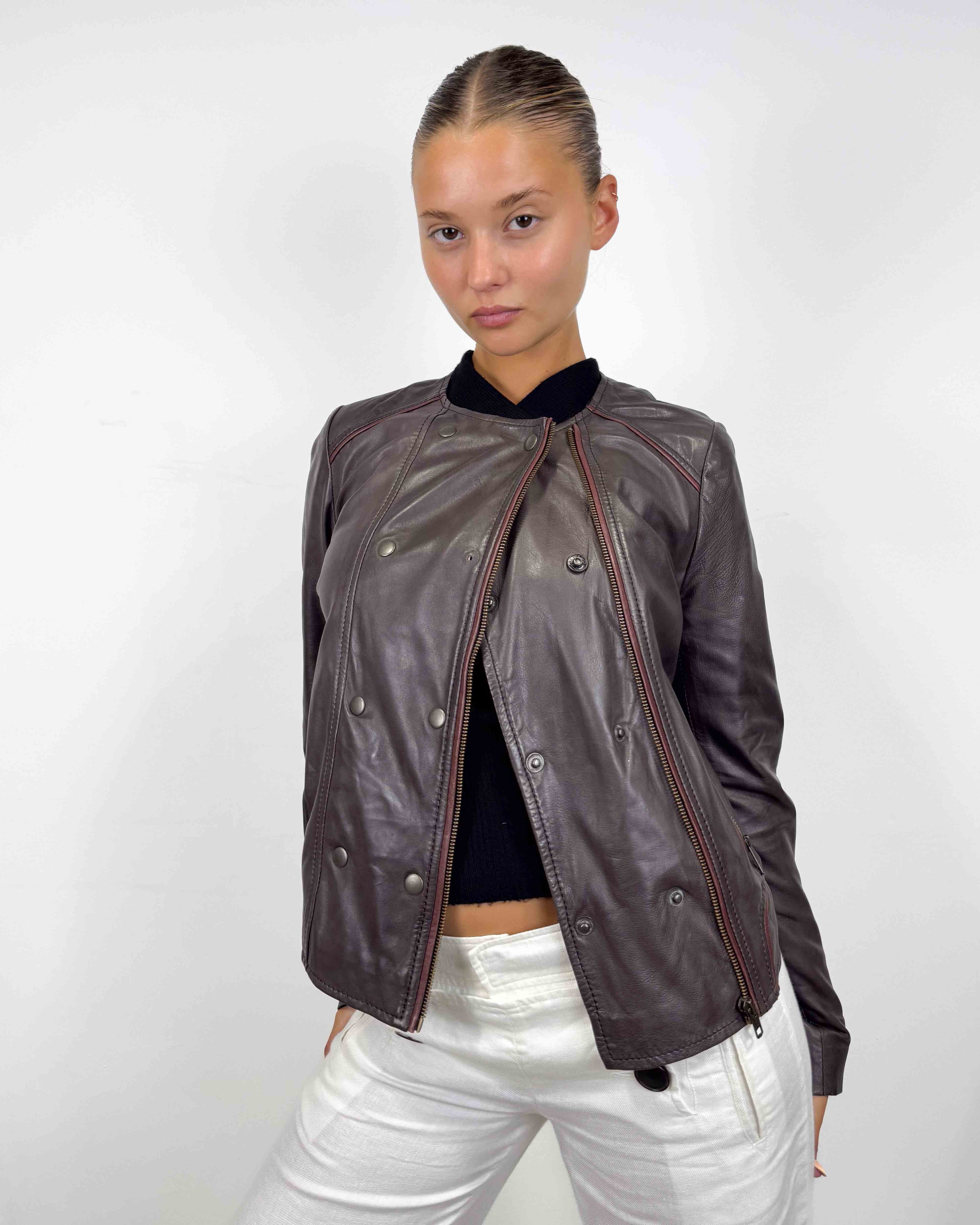 The bonnie leather jacket