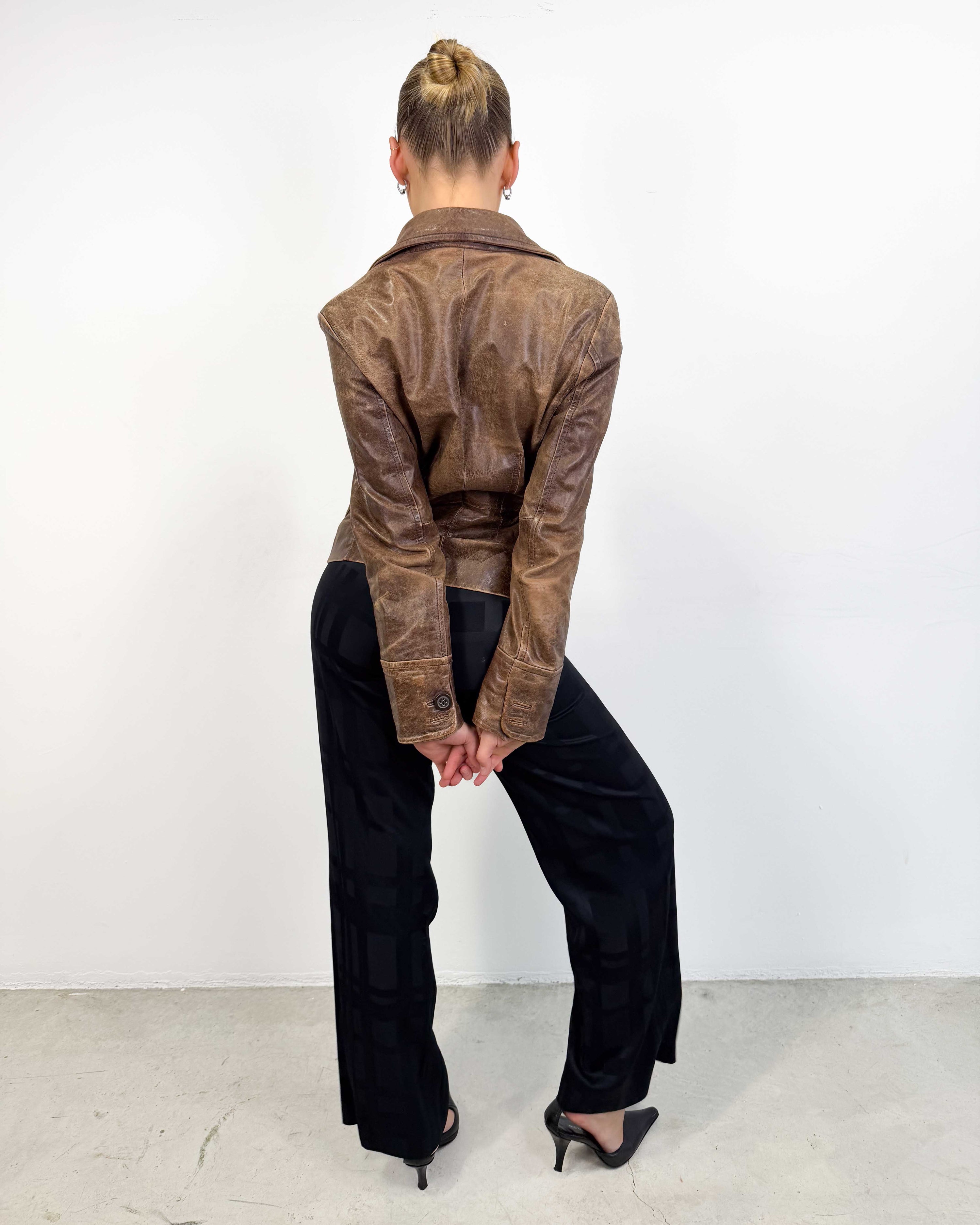 The marianne leather jacket