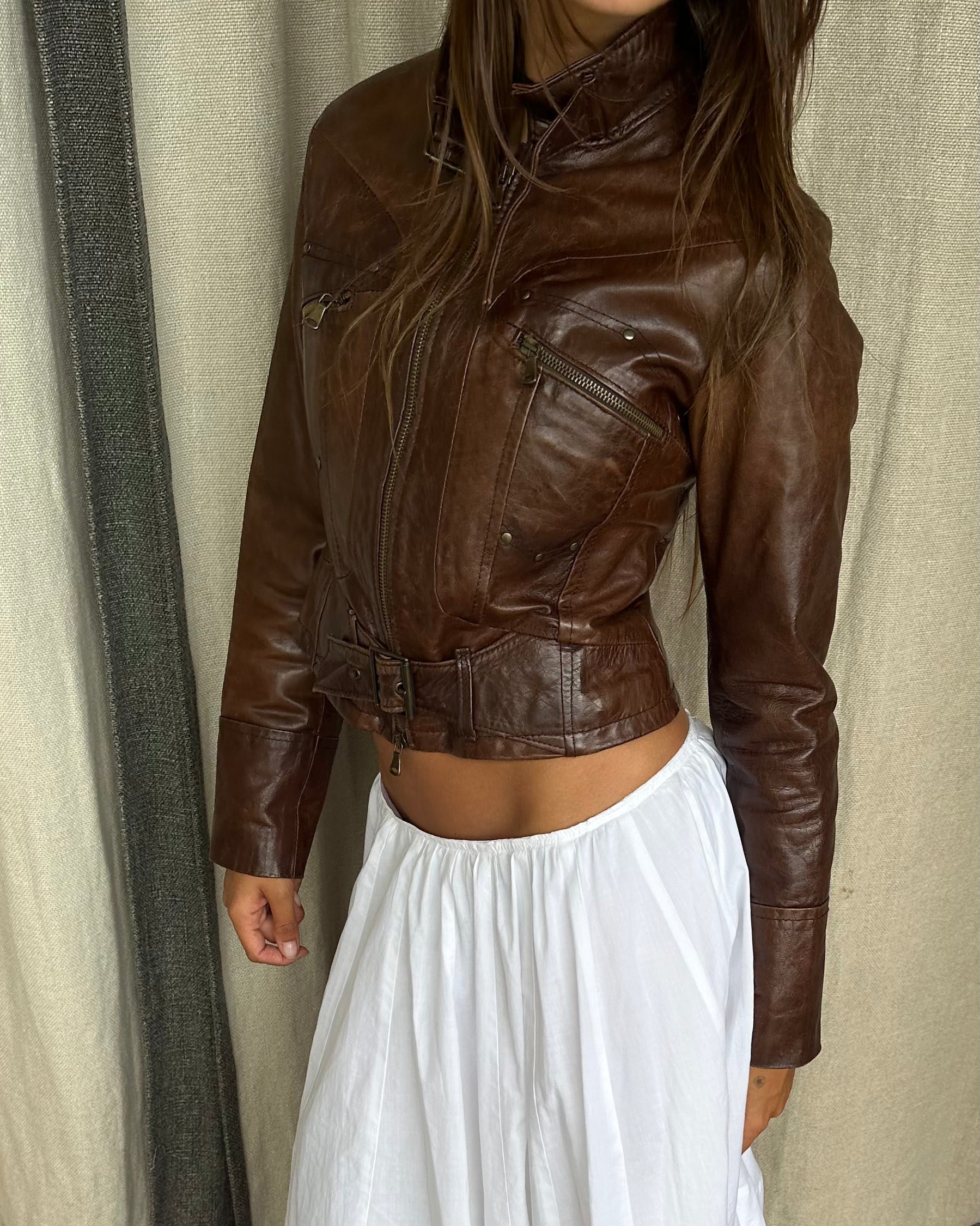 The zoé leather jacket