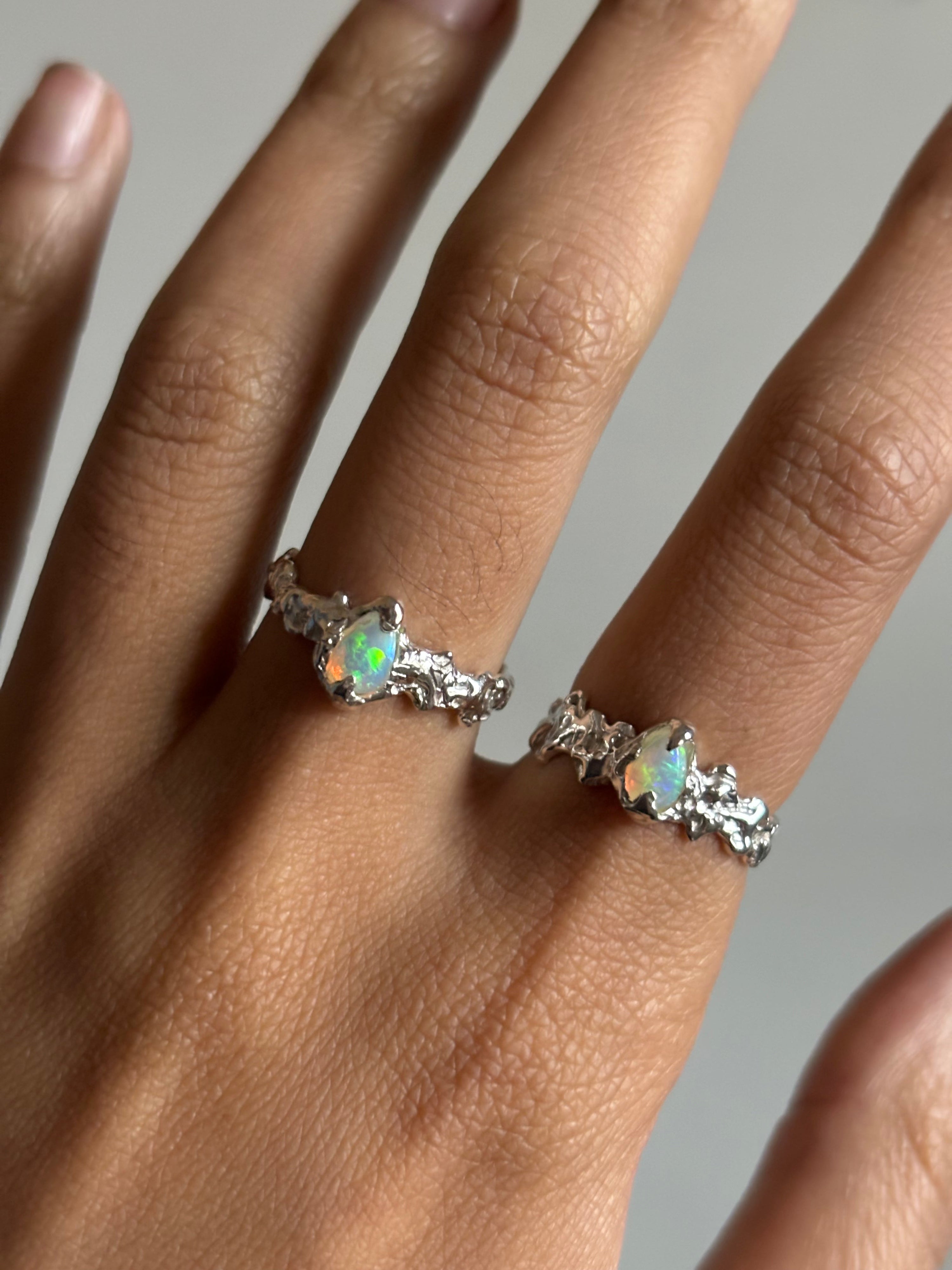 Crown ring - silver