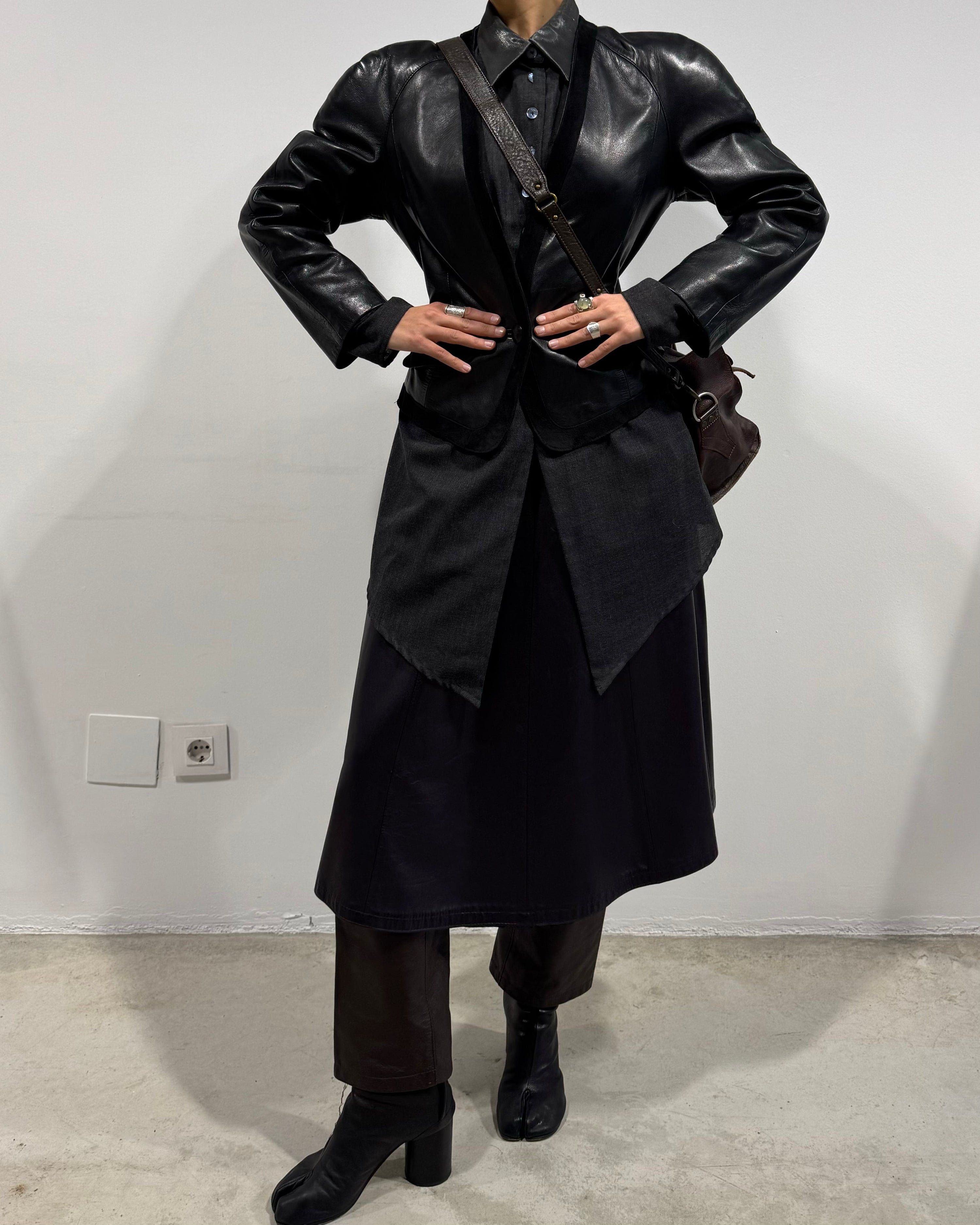 The beatrice leather jacket