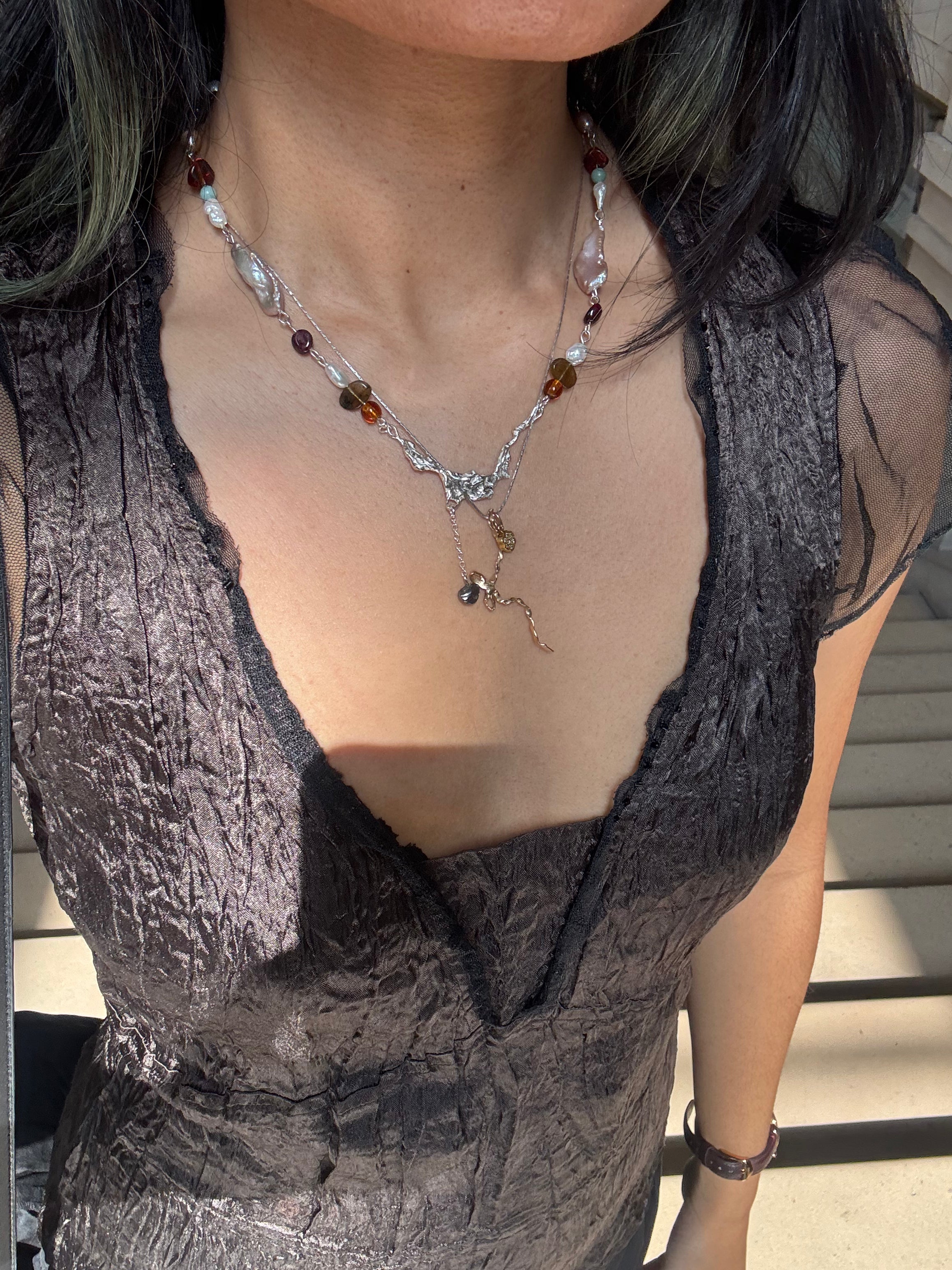 Beaded seraph necklace - gypsy
