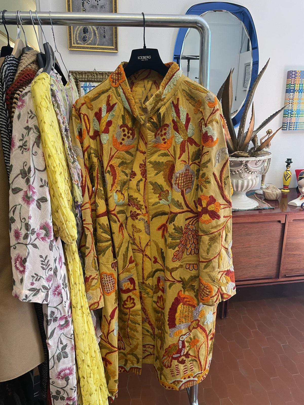 Vintage kashmiri coat