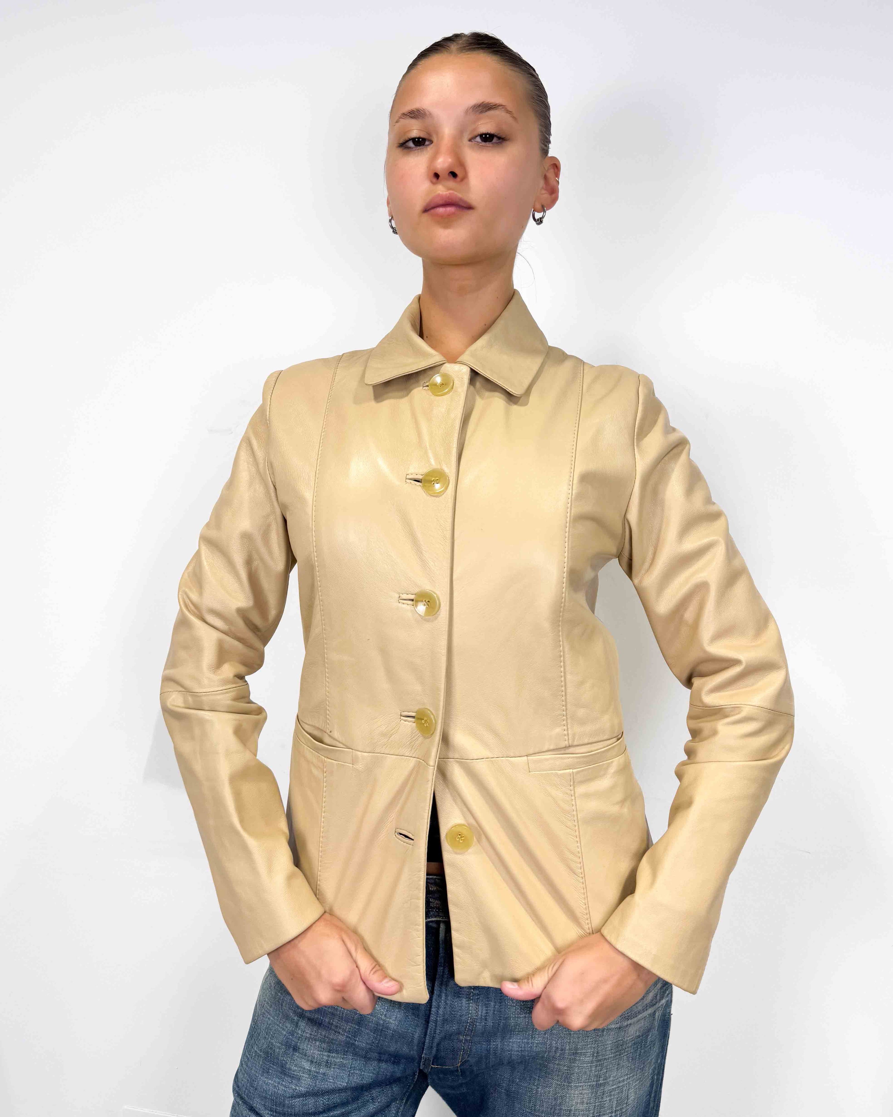 The fiona leather jacket