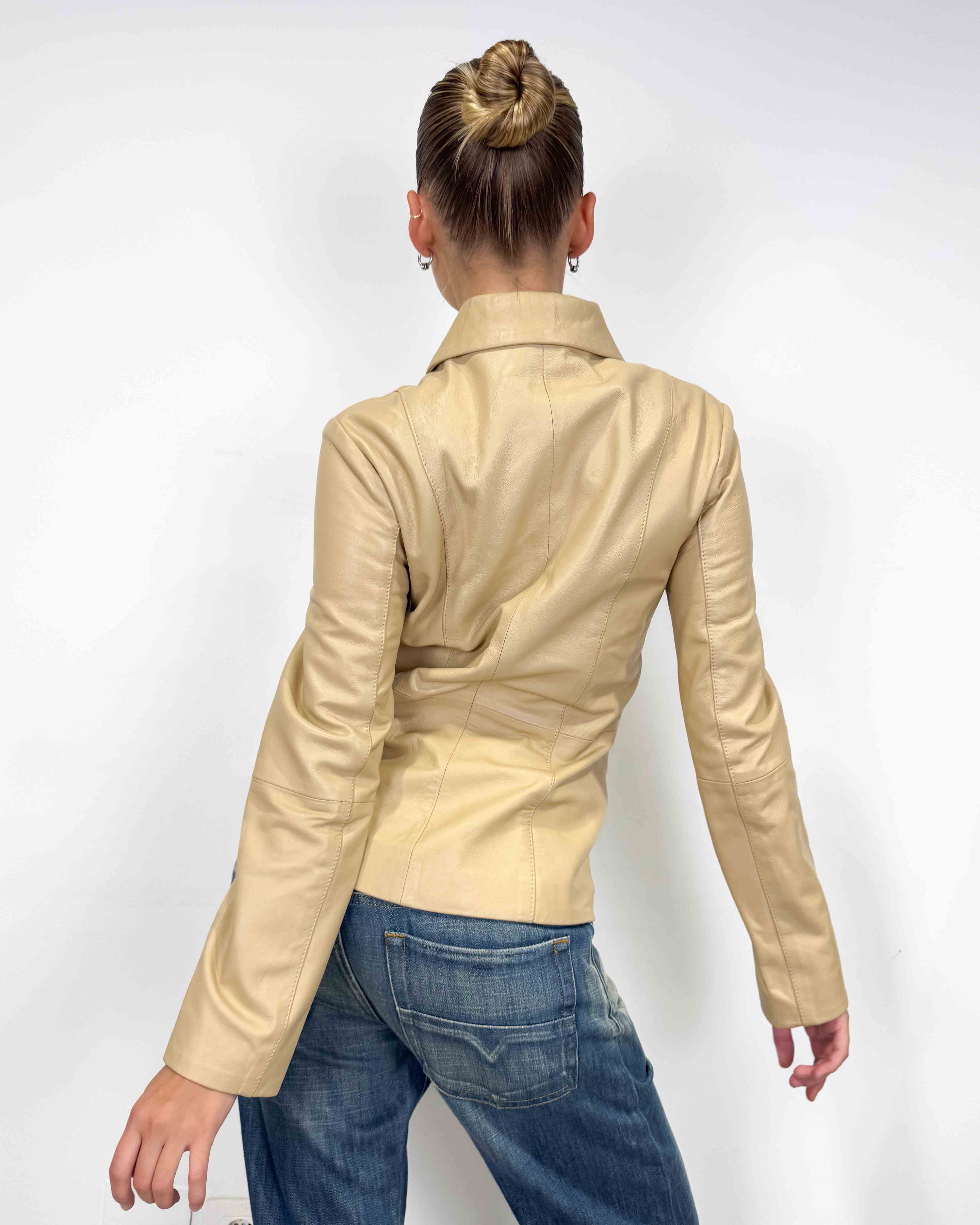 The fiona leather jacket