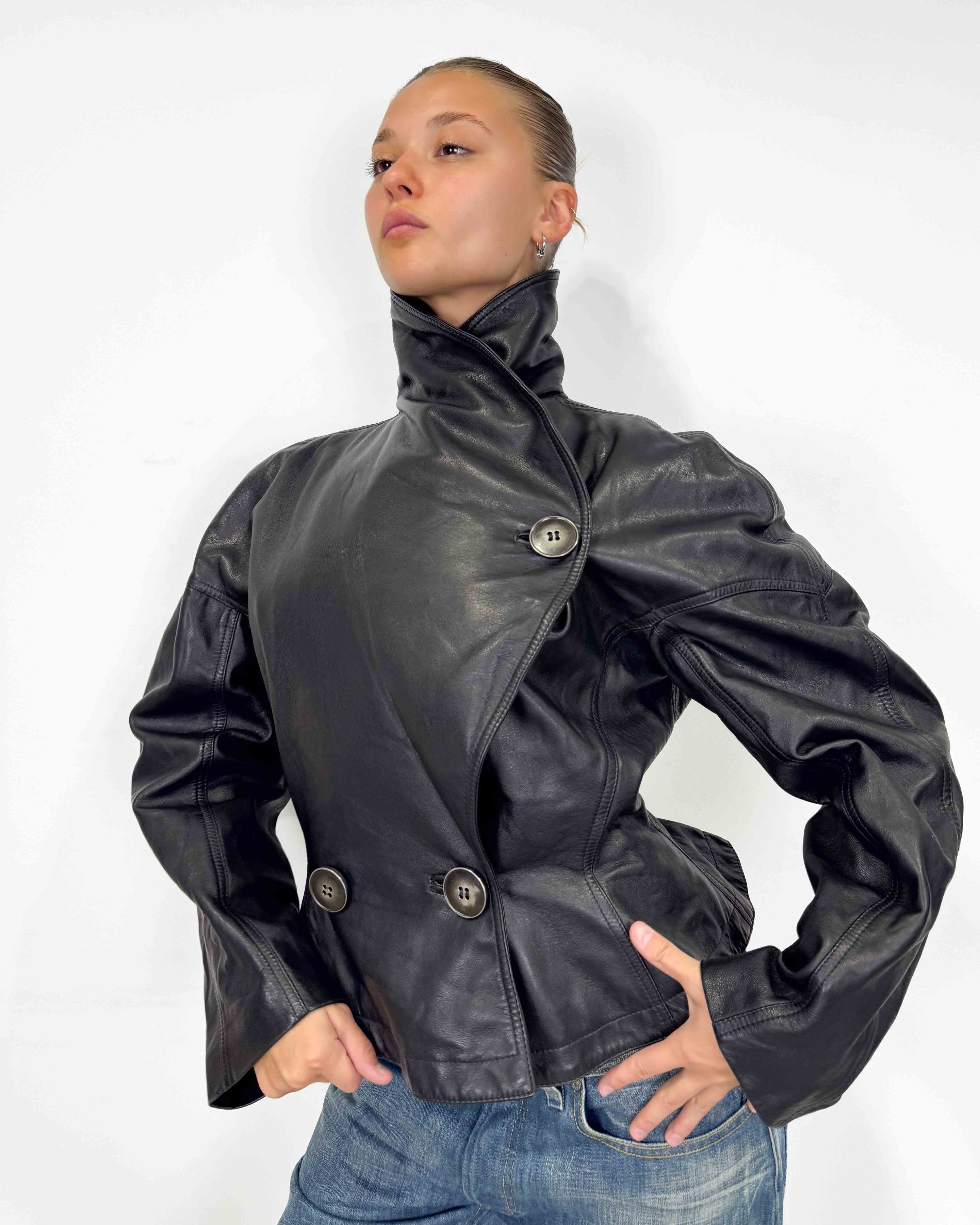 The yu leather jacket