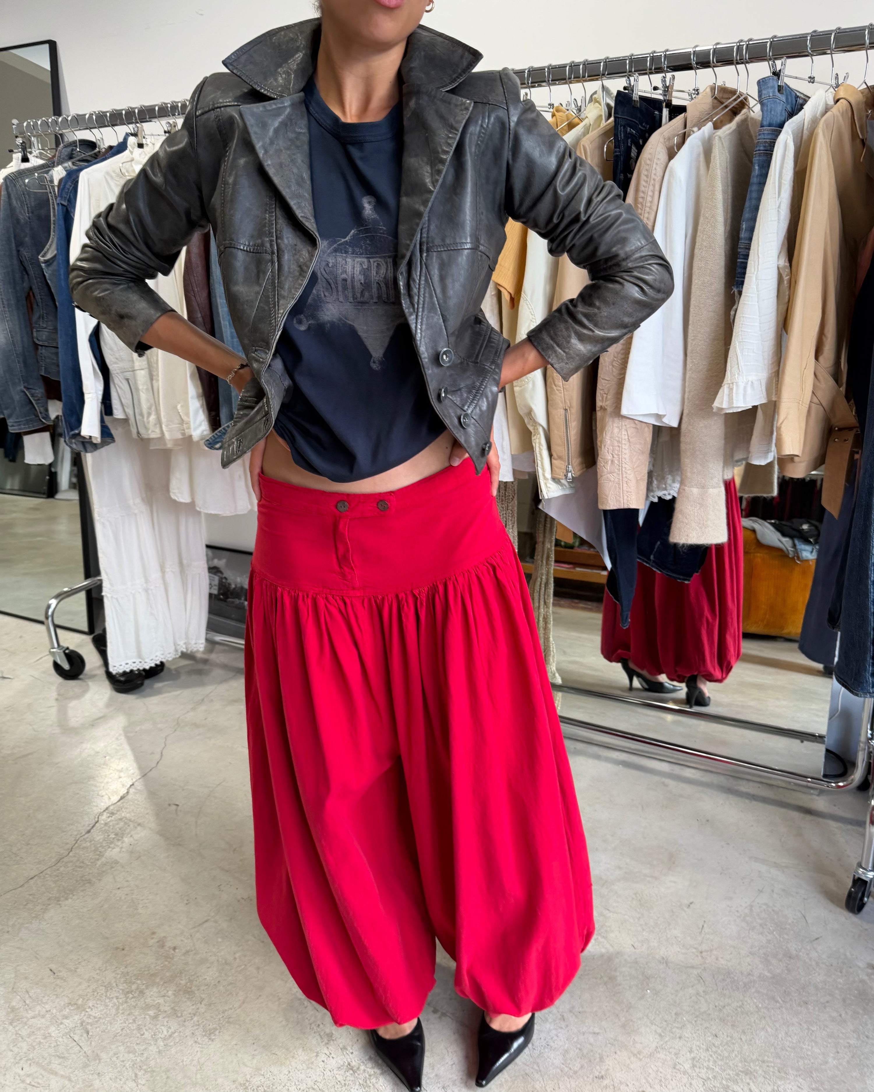 The adheera leather jacket
