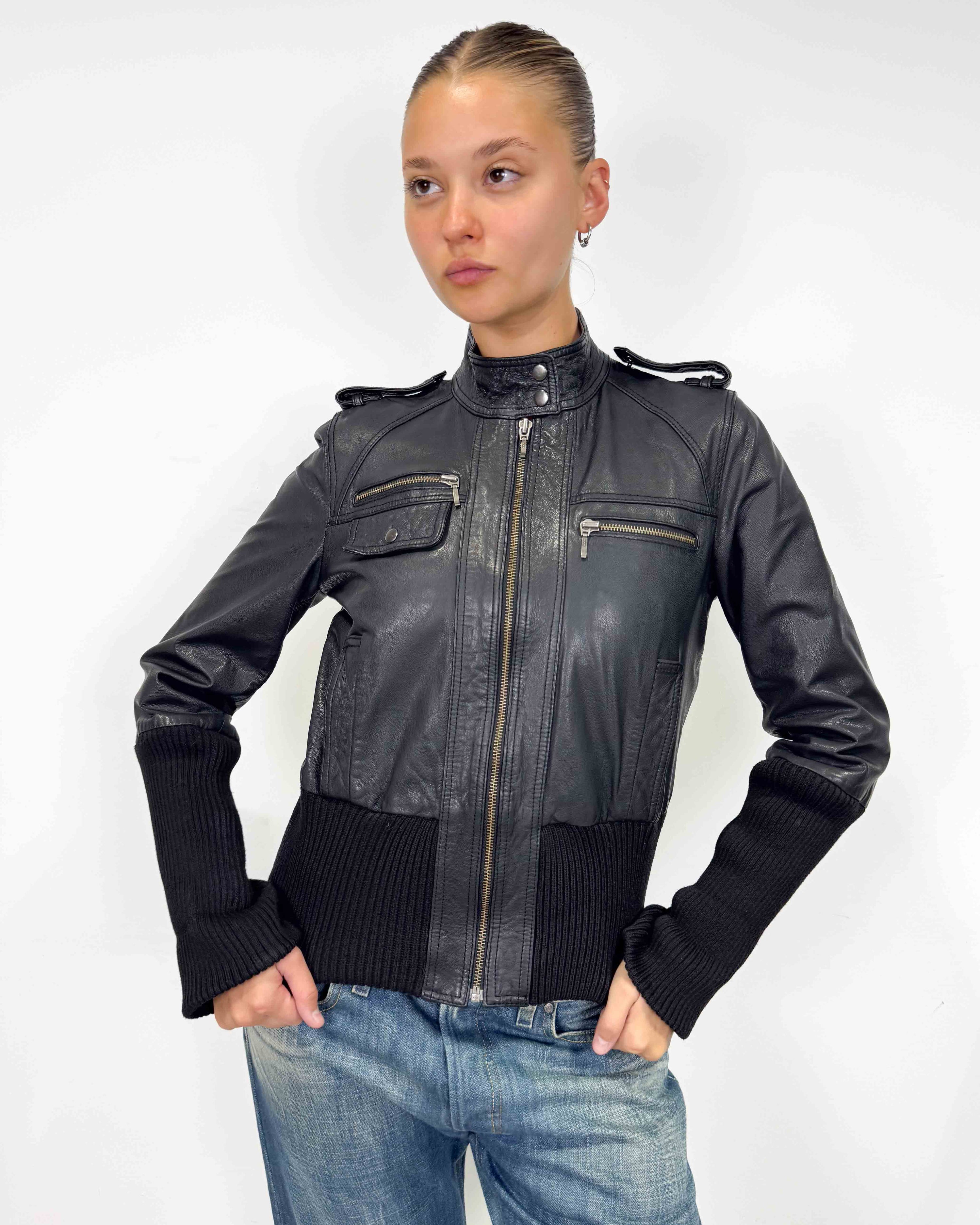 The vina leather jacket