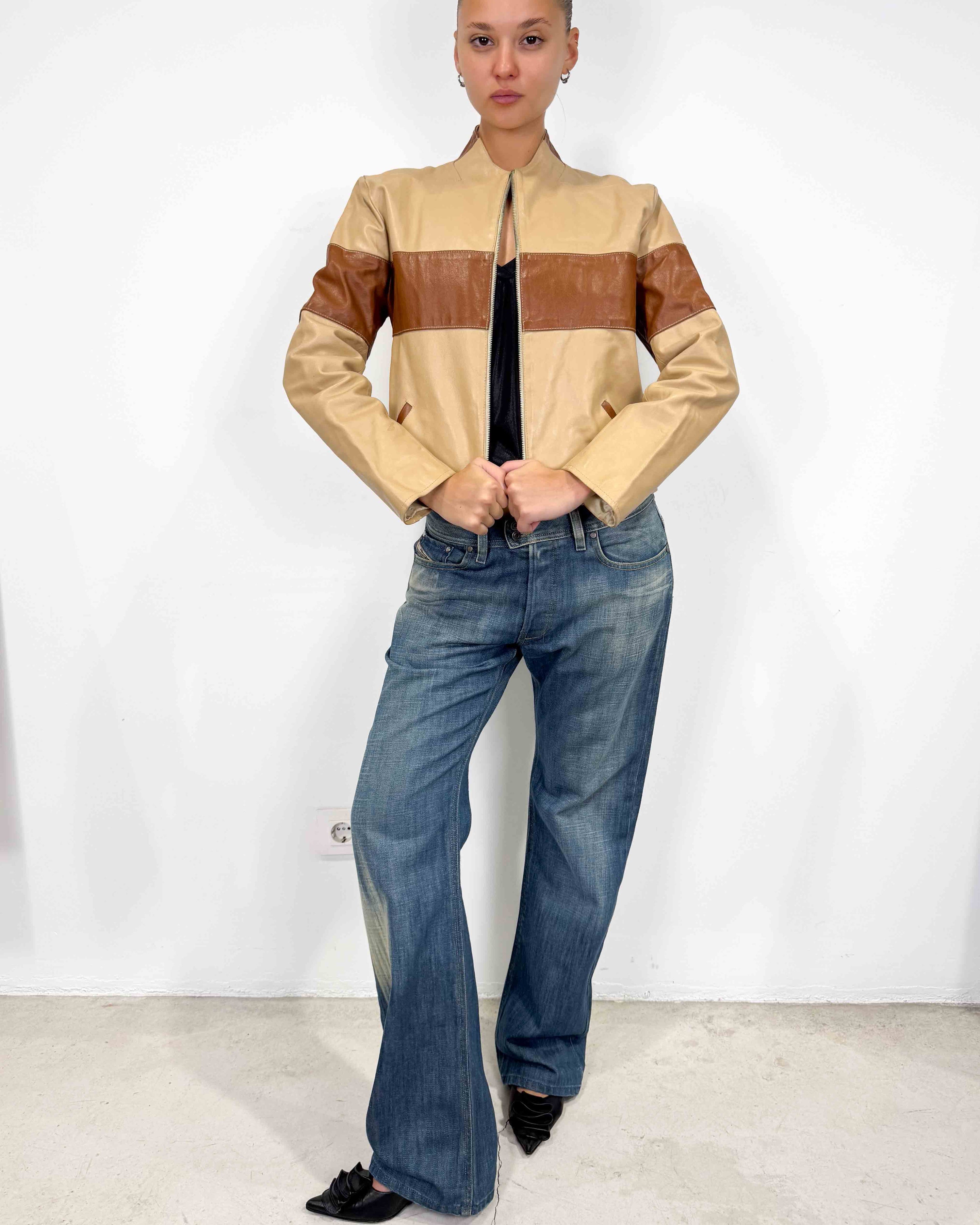 The ariadne leather jacket