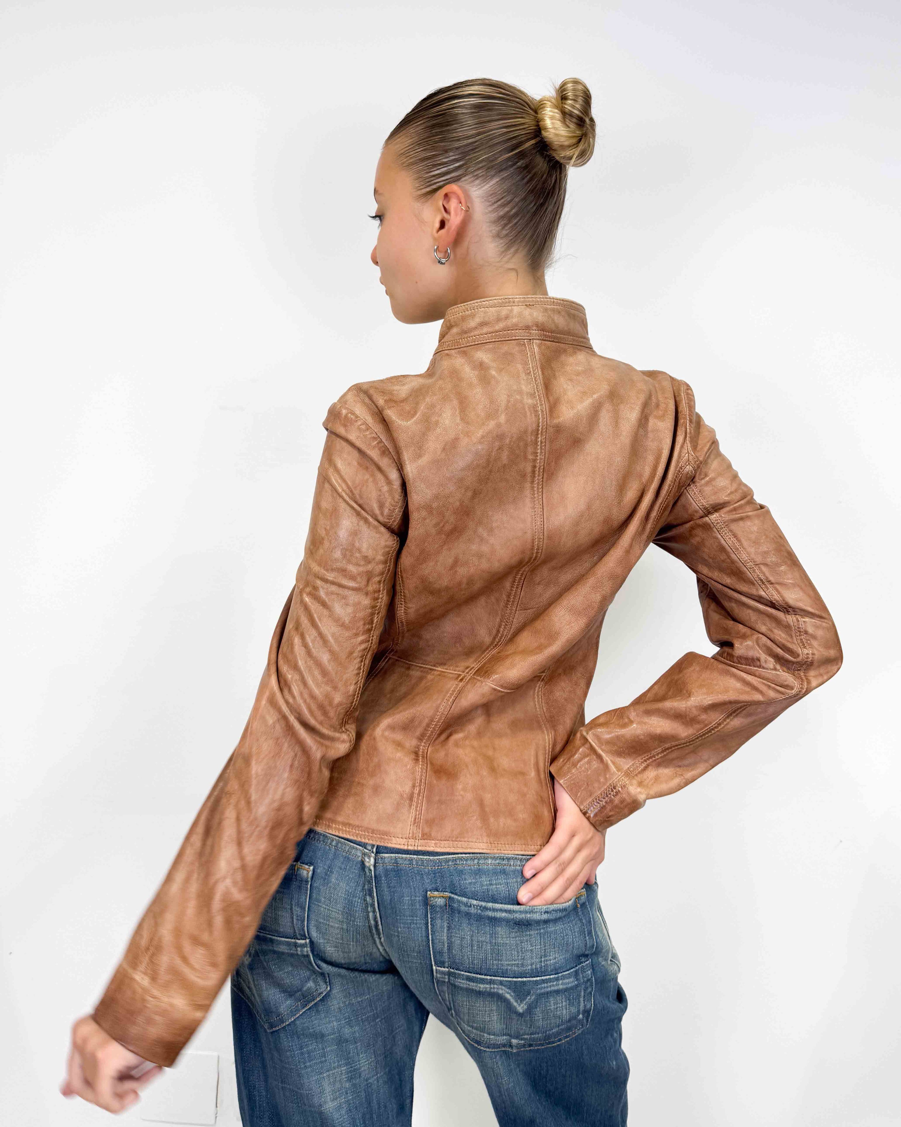 The cindy leather jacket