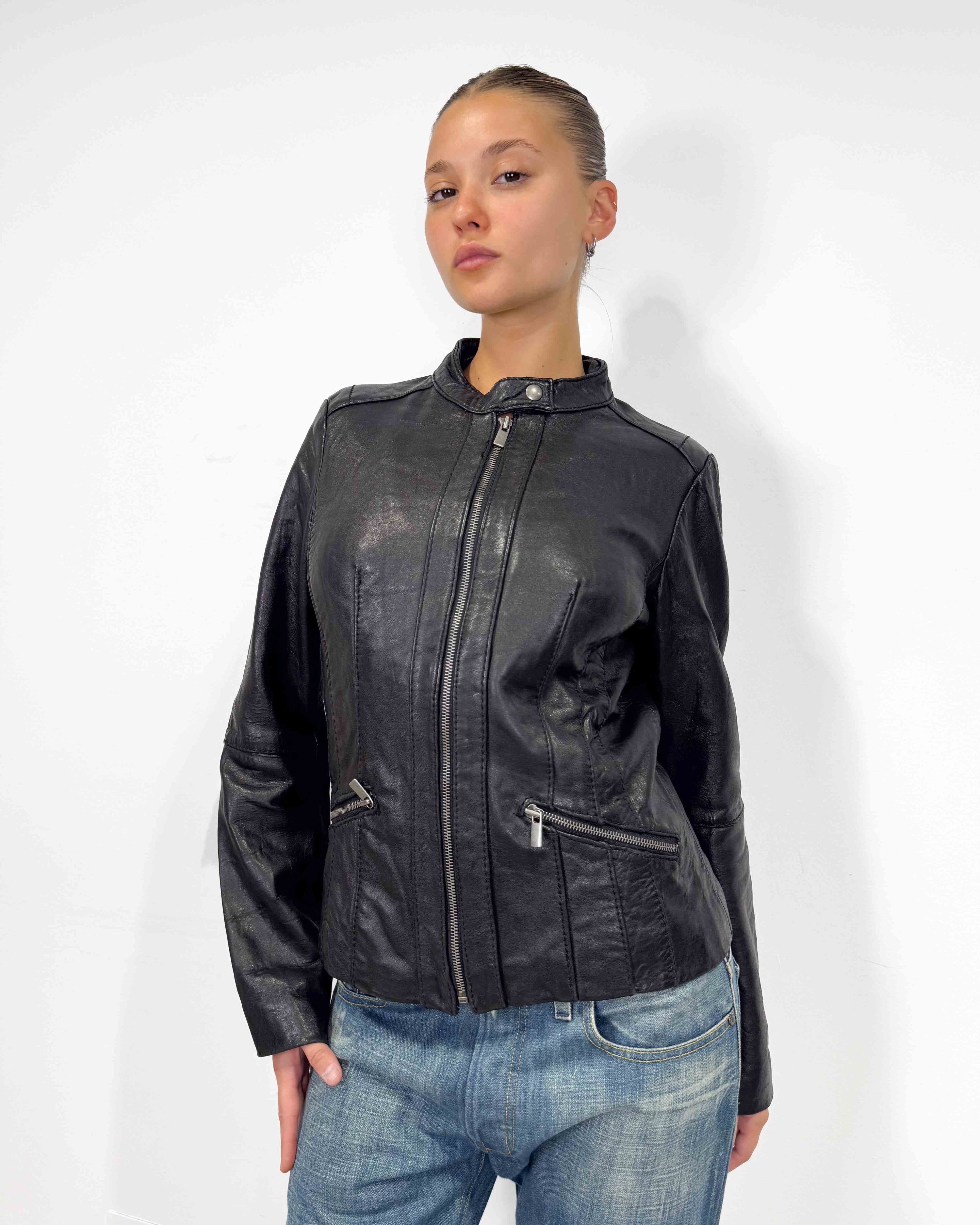 The adina leather jacket
