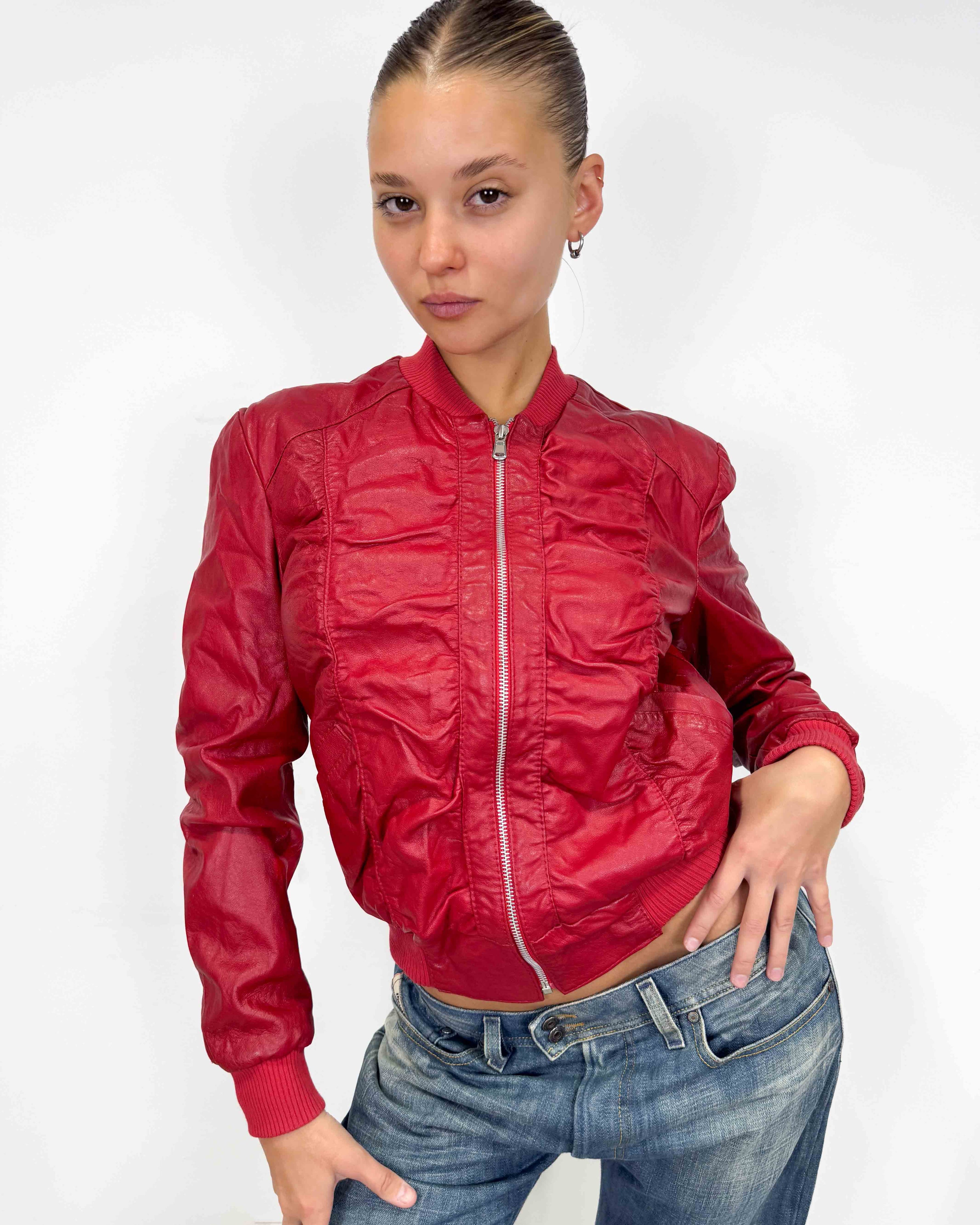 The sandra leather jacket