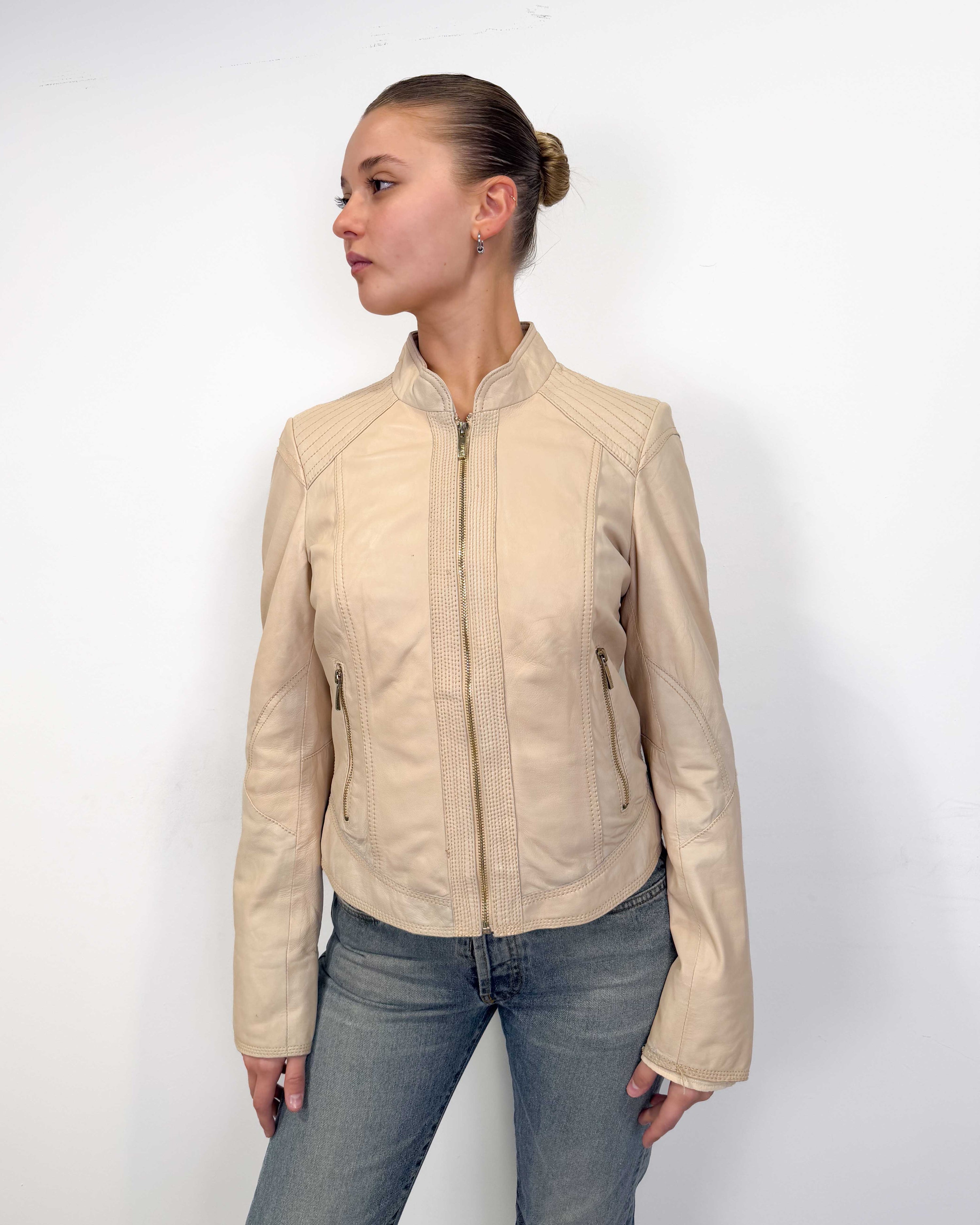 The karolina leather jacket
