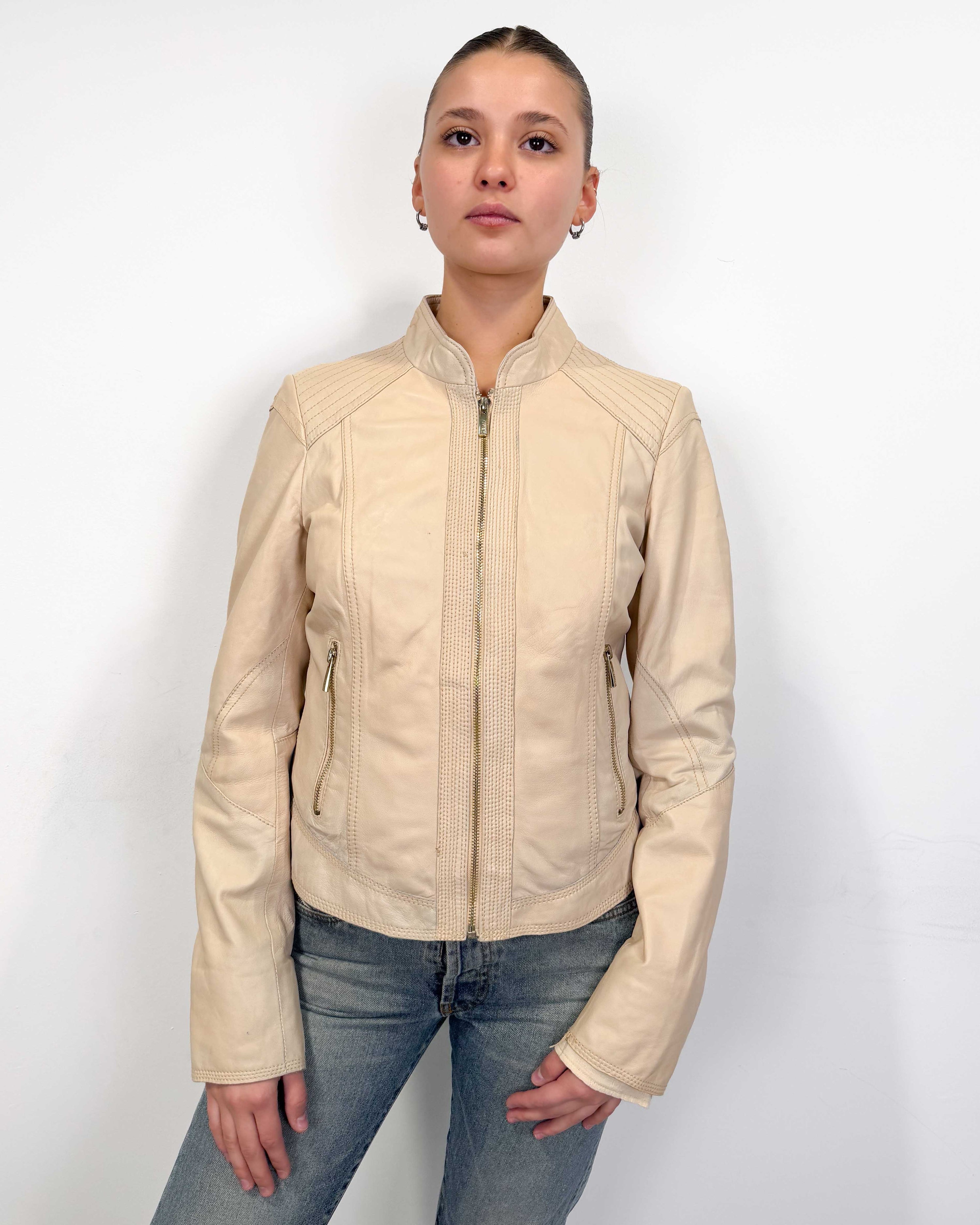 The karolina leather jacket