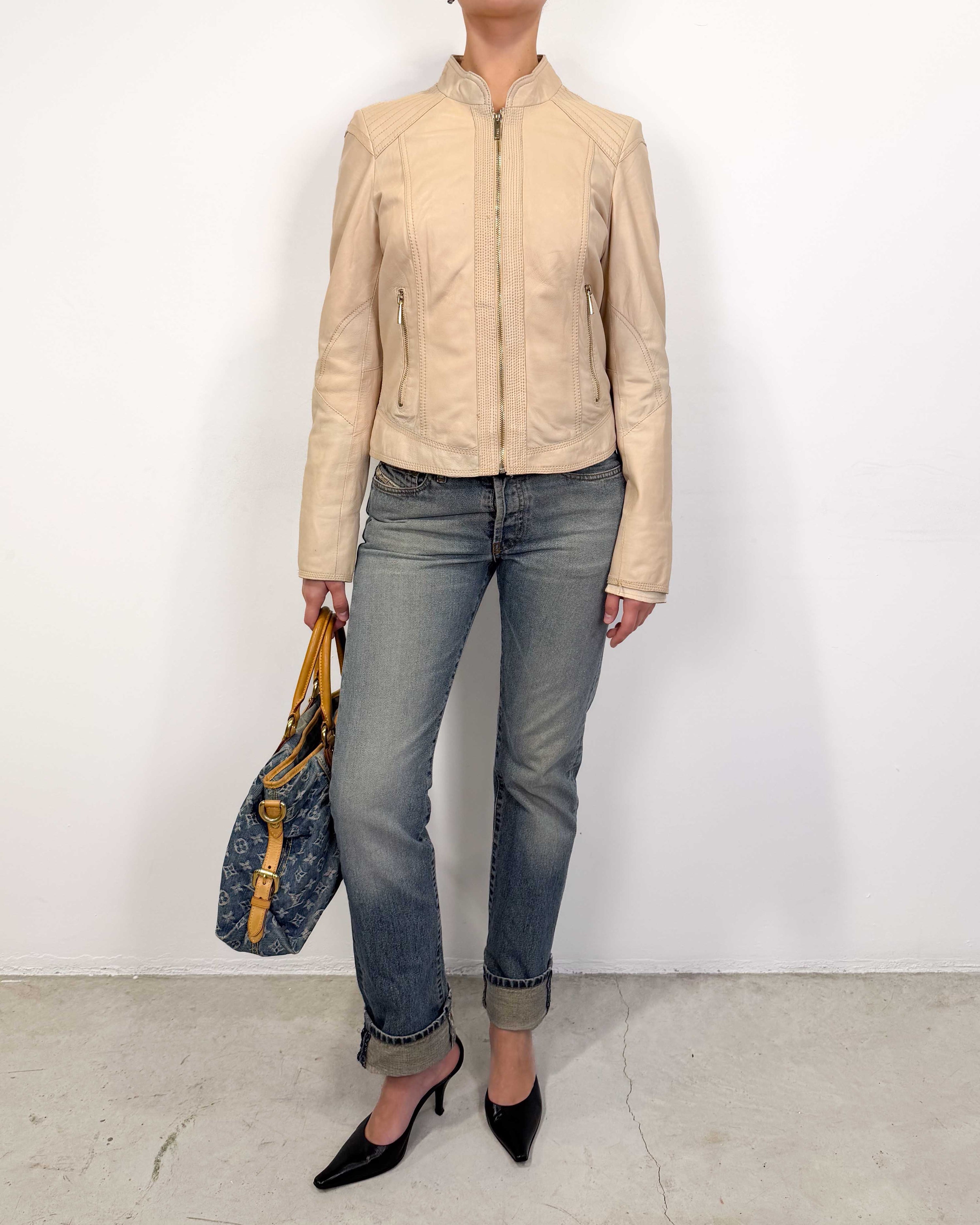 The karolina leather jacket