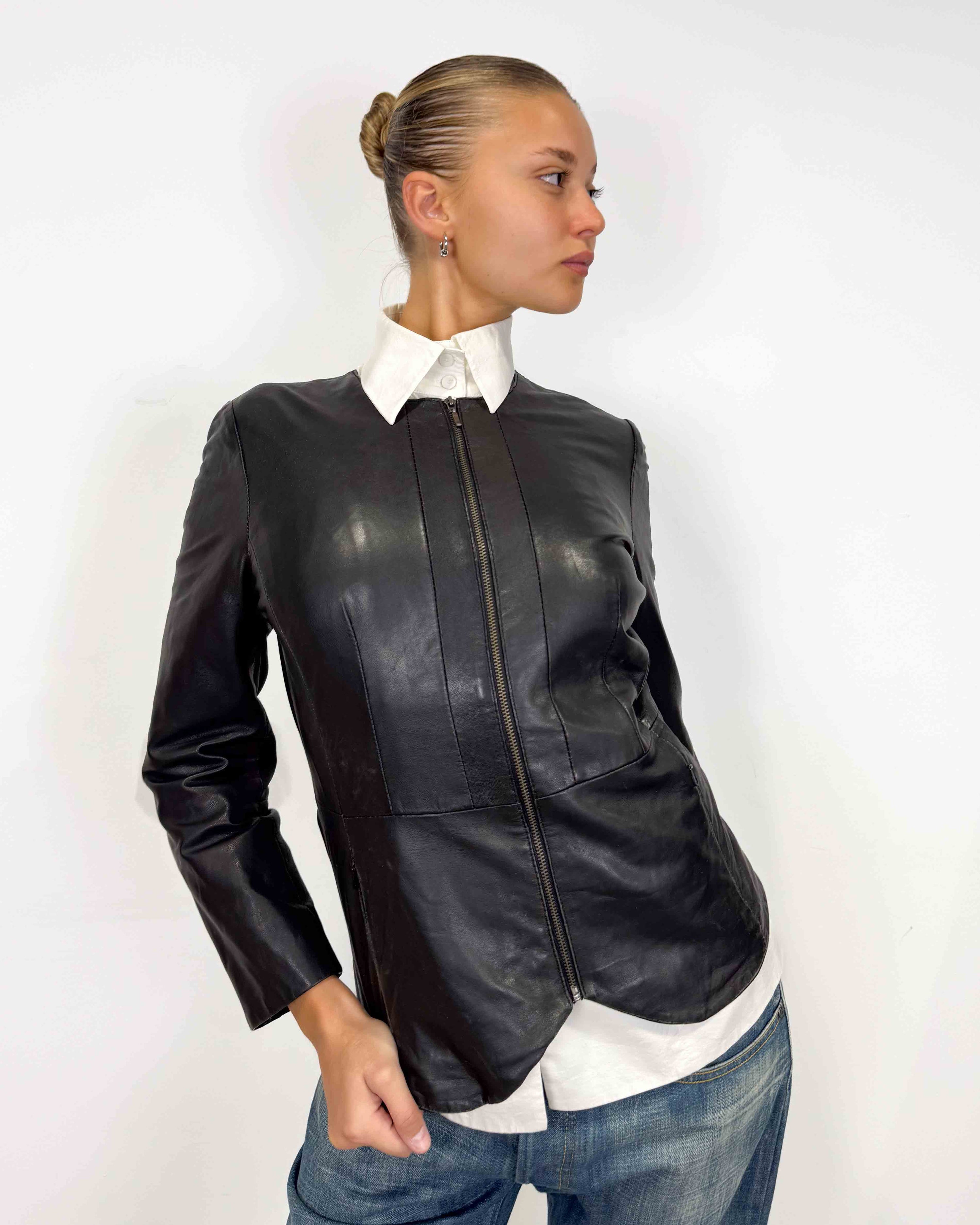 The fatima leather jacket