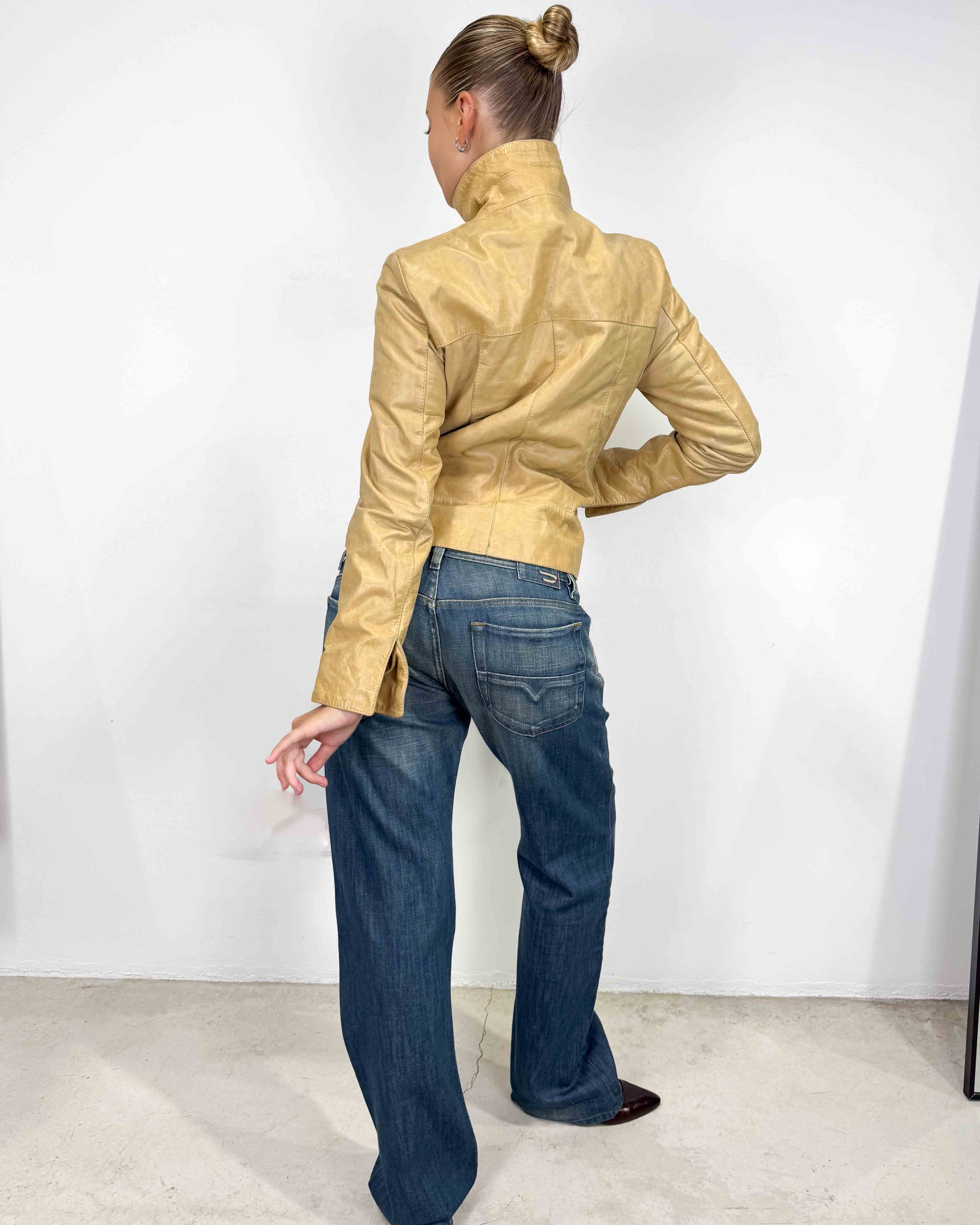 The magdalena leather jacket