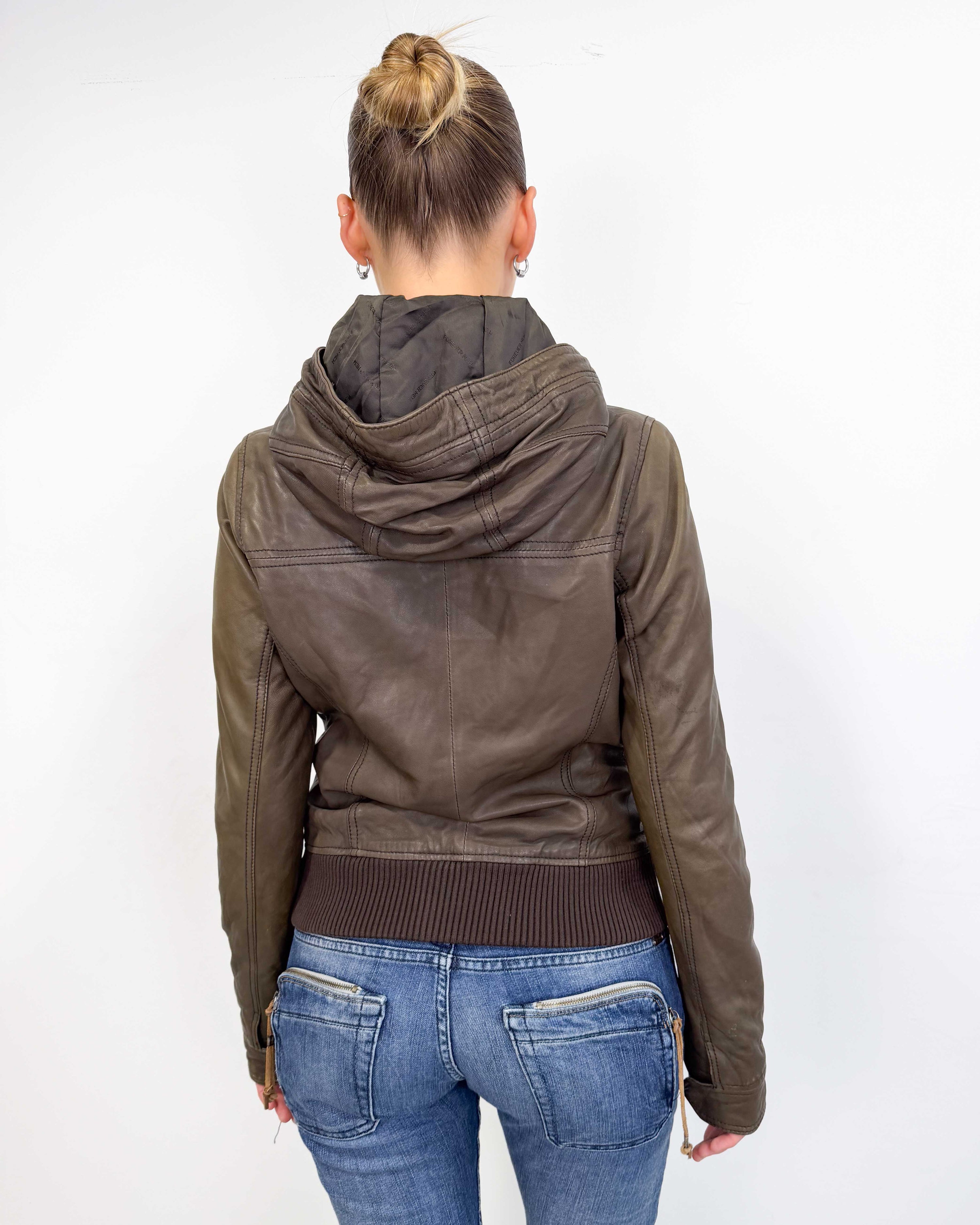 The yolanda leather jacket